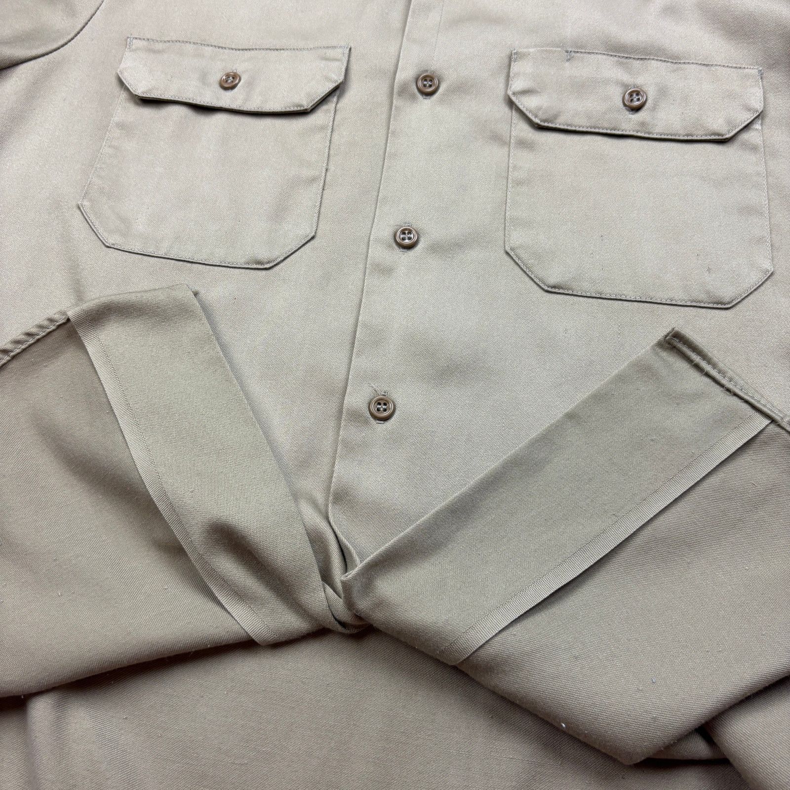 Vintage Vintage 70s Big Mac Penney's Penn Prest Work Shirt Men's L Size US L / EU 52-54 / 3 - 7 Thumbnail
