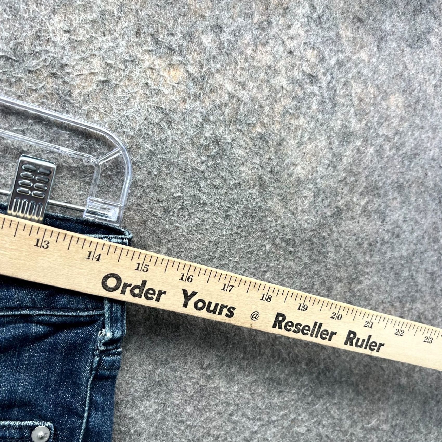 Anthropologie Anthropologie Jeans Womens 27 Blue Denim High Rise Pilcro and The Letter Press Skinny Regular Pockets Stretch Dark Wash 30 in Waist Blue Womens Jeans Size 27" / US 4 / IT 40 - 3 Thumbnail
