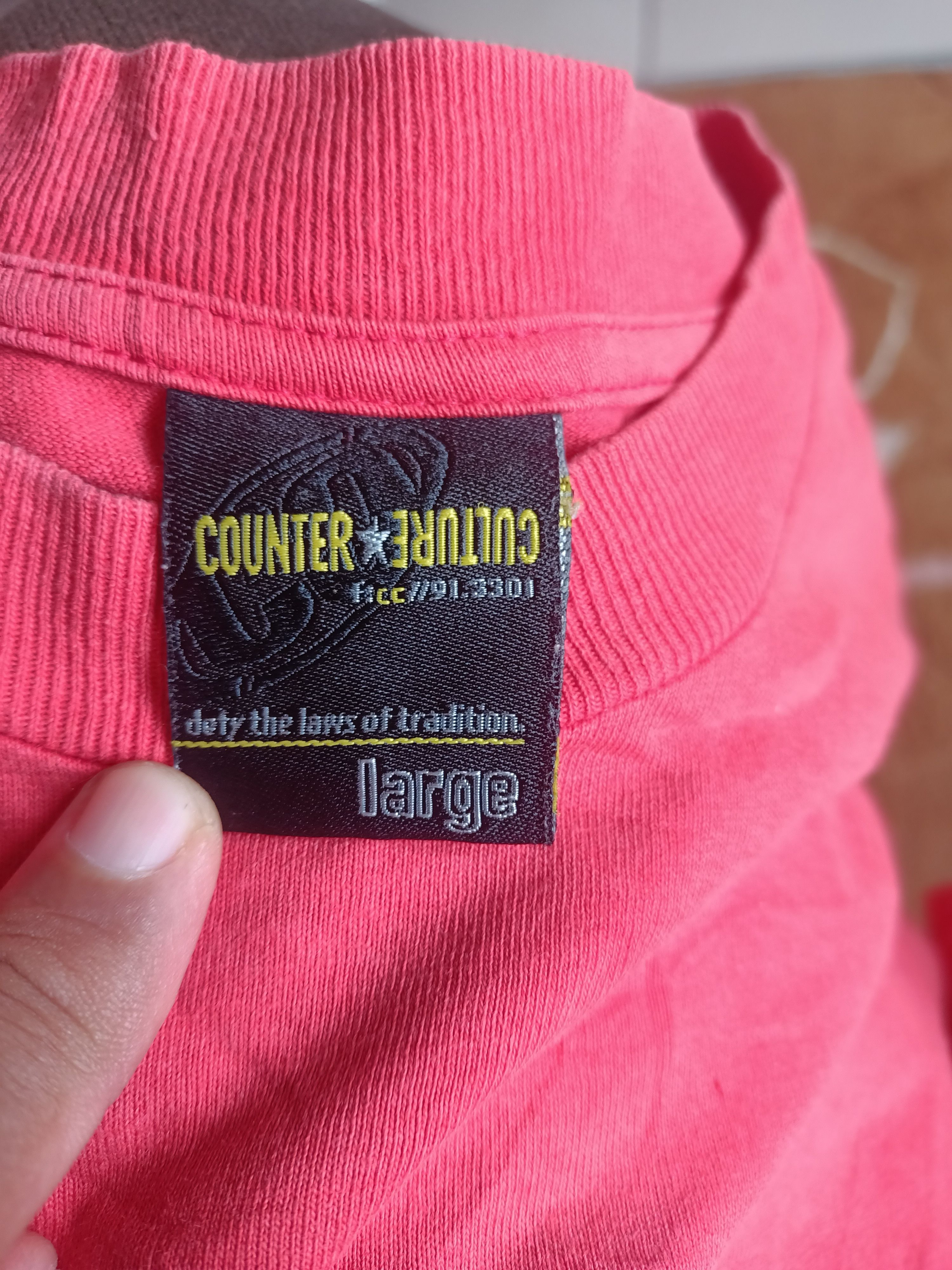 Vintage Vintage Counter Culture skateboards t-shirt Size US L / EU 52-54 / 3 - 6 Thumbnail