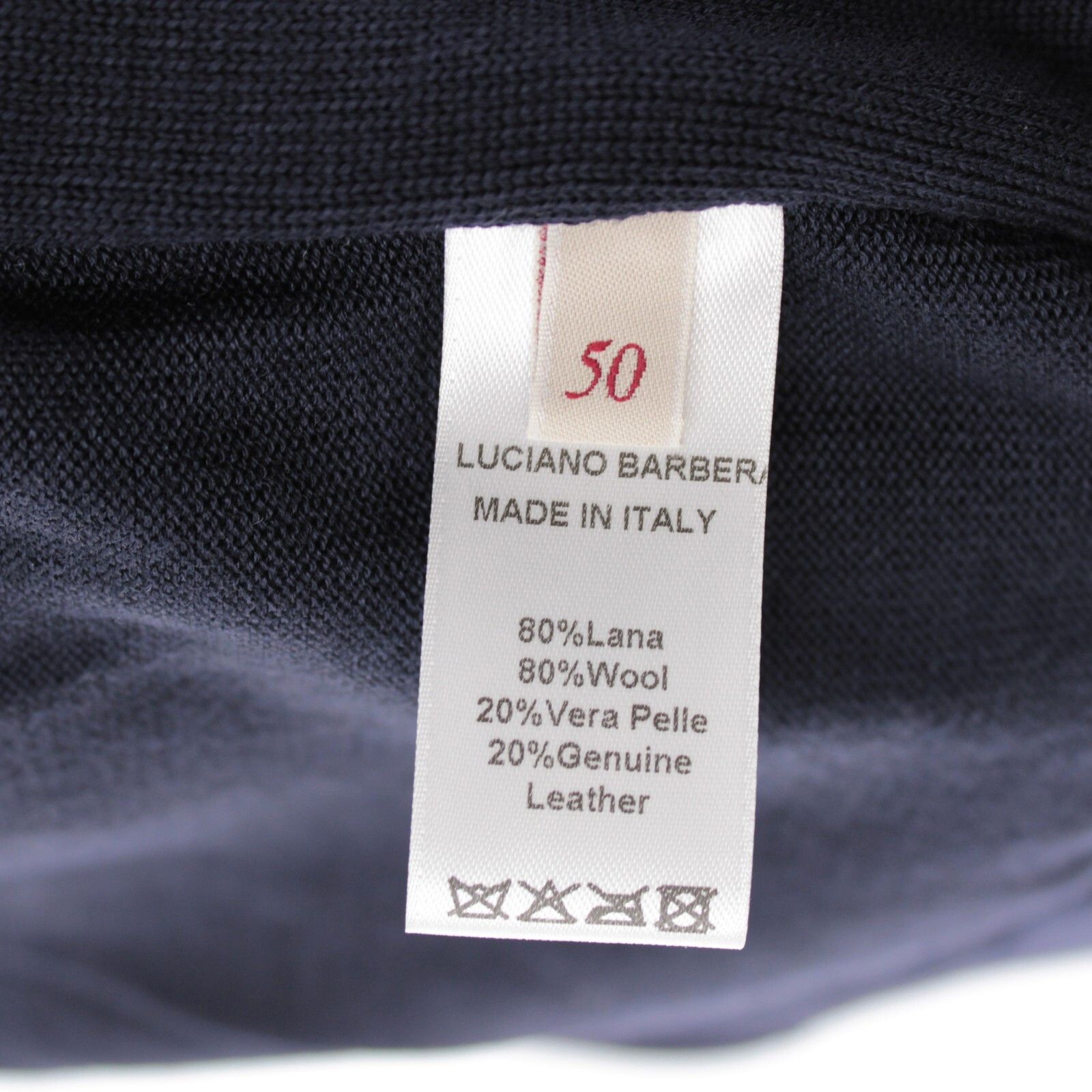 Luciano Barbera Luciano Barbera Sweater Size US M in Blue Size US M / EU 48-50 / 2 - 9 Thumbnail
