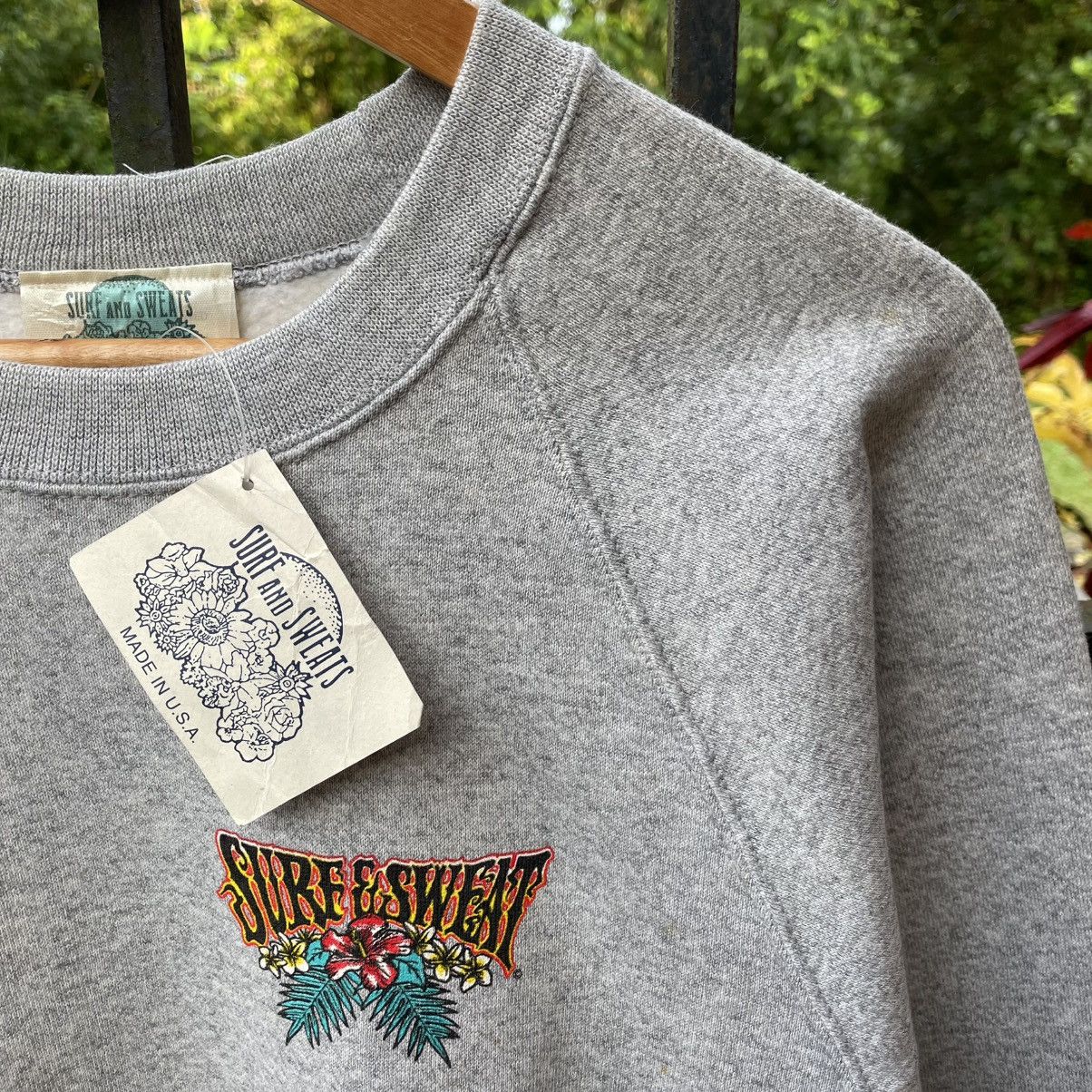 Other 🔥NOS Unworm 90s Surf & Sweat Big Surfing Logo Sweatshirts Size US S / EU 44-46 / 1 - 5 Thumbnail