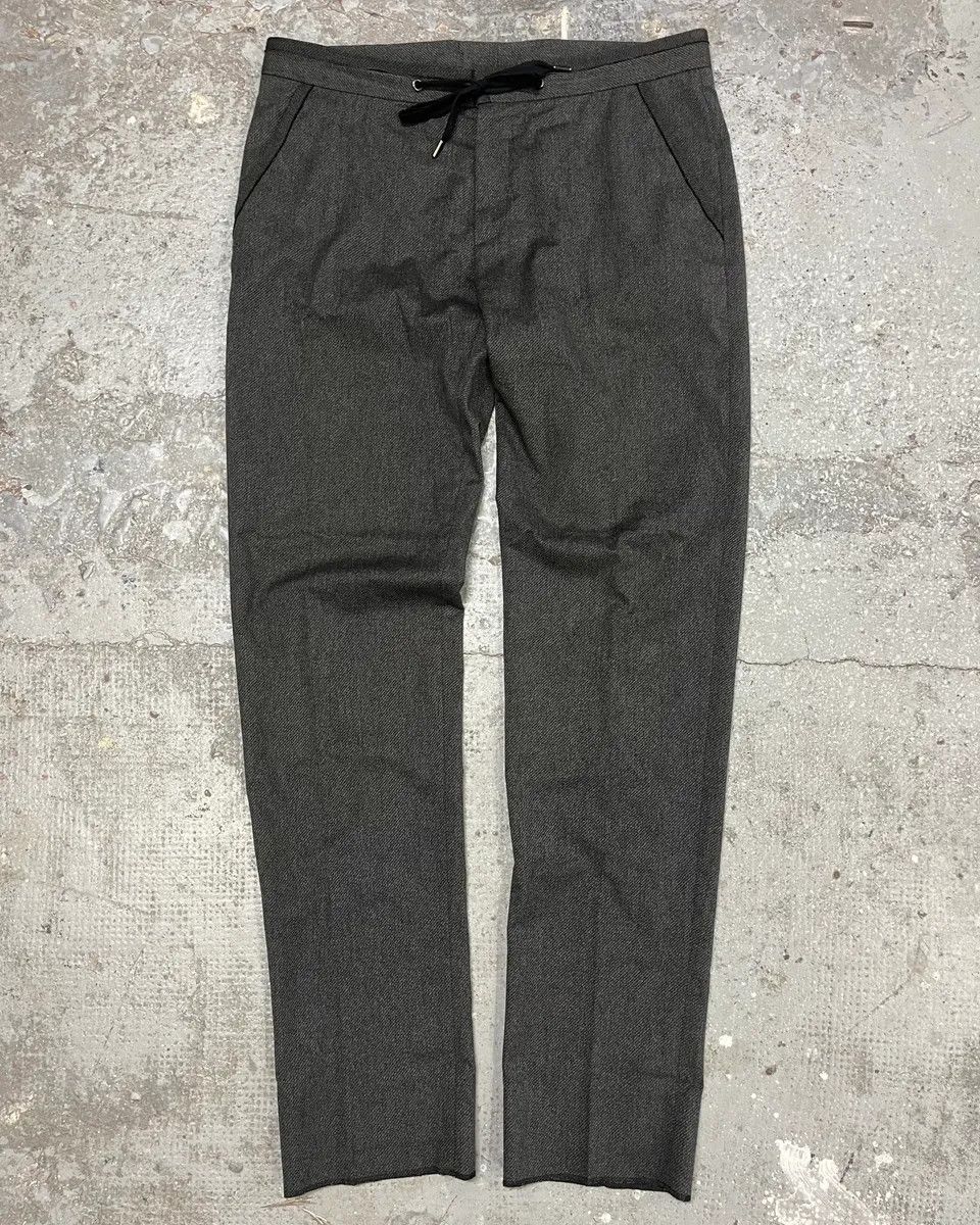 Maison Margiela SS2015 Maison Margiela Grey Wool Tailored Pants Size US 34 / EU 50 - 1 Thumbnail