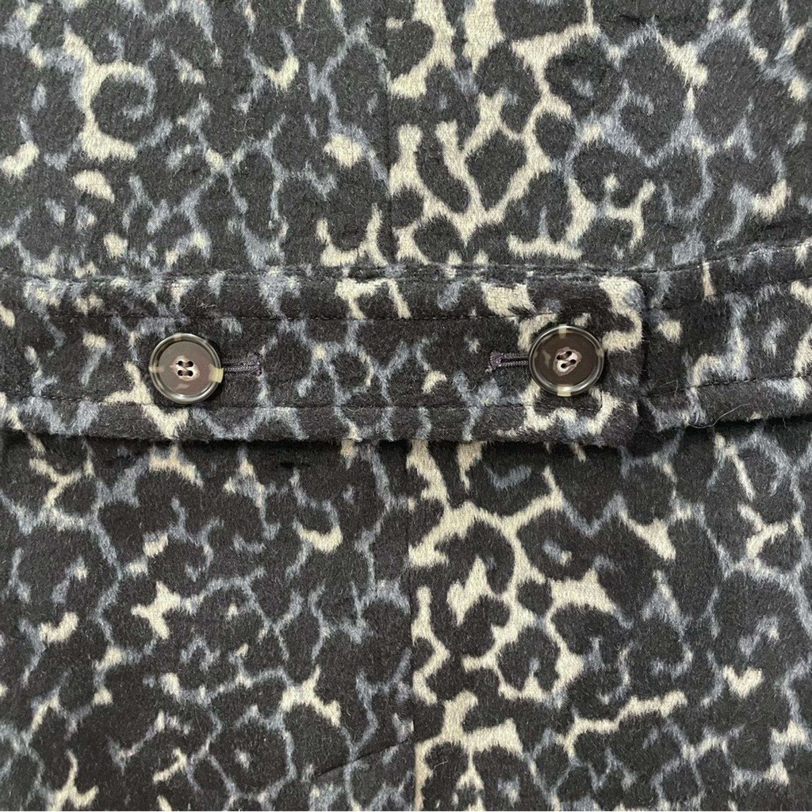 Loft Ann Taylor LOFT Animal Print Coat Size M / US 6-8 / IT 42-44 - 8 Thumbnail