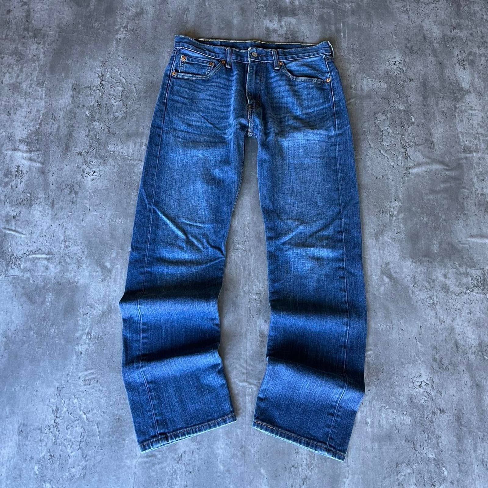 Levi's Crazy Vintage Y2K Levi’s 505 Baggy Essential Denim Jeans Size US 33 - 3 Thumbnail