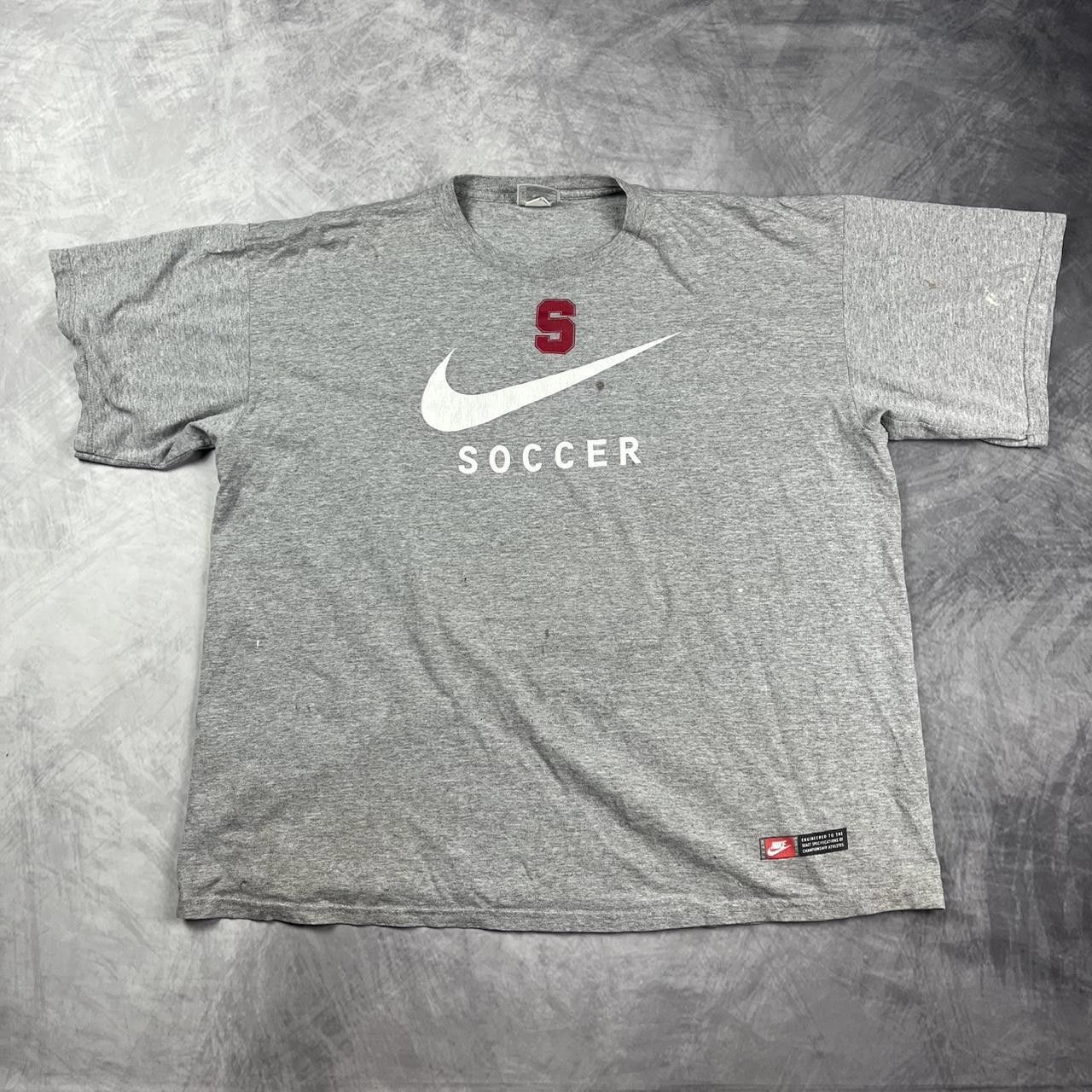 Nike Vintage Nike soccer shirt Size US XL / EU 56 / 4 - 1 Thumbnail