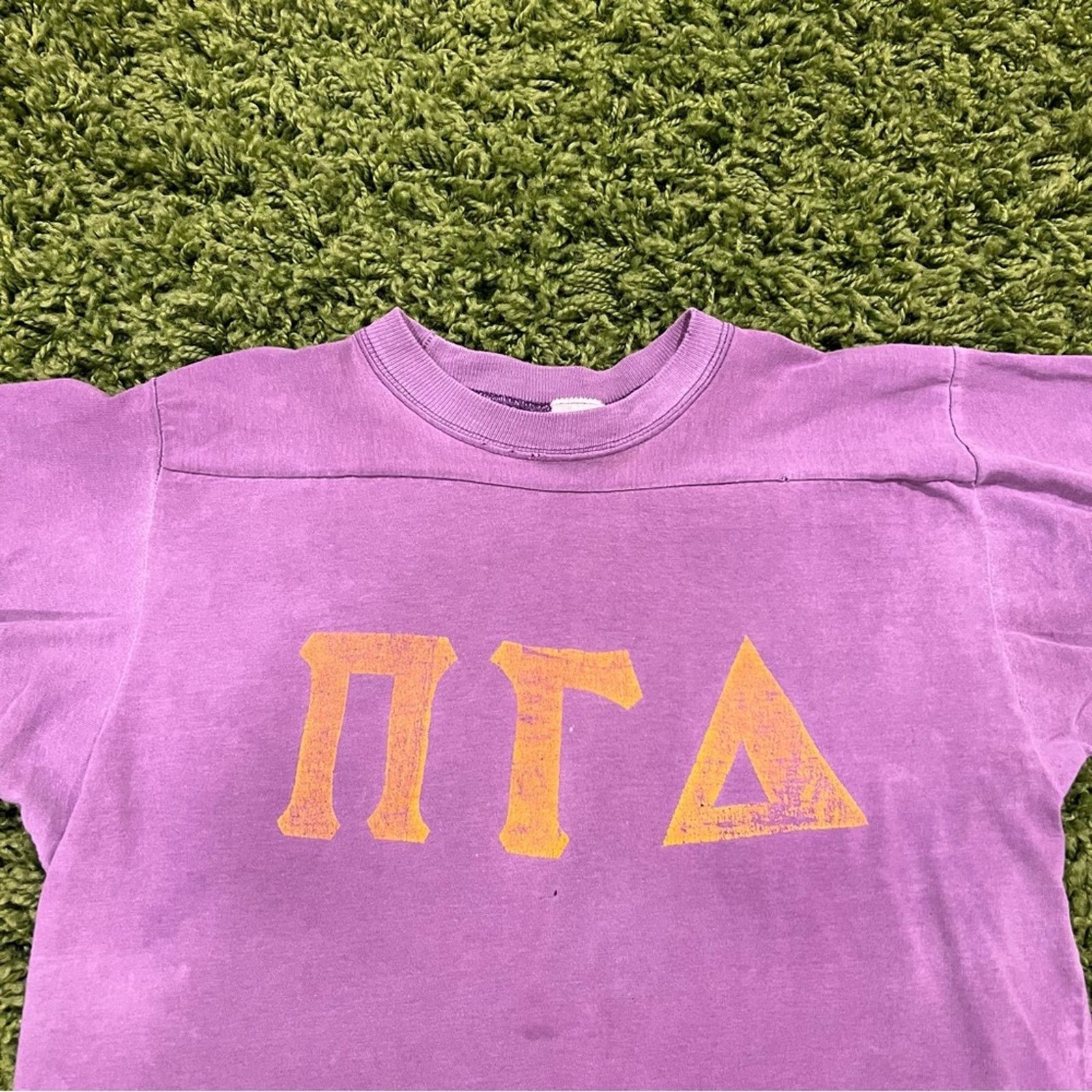 Vintage Vintage 70s Pi Gamma Delta Sorority Jersey Tee Shirt Size S / US 4 / IT 40 - 6 Thumbnail