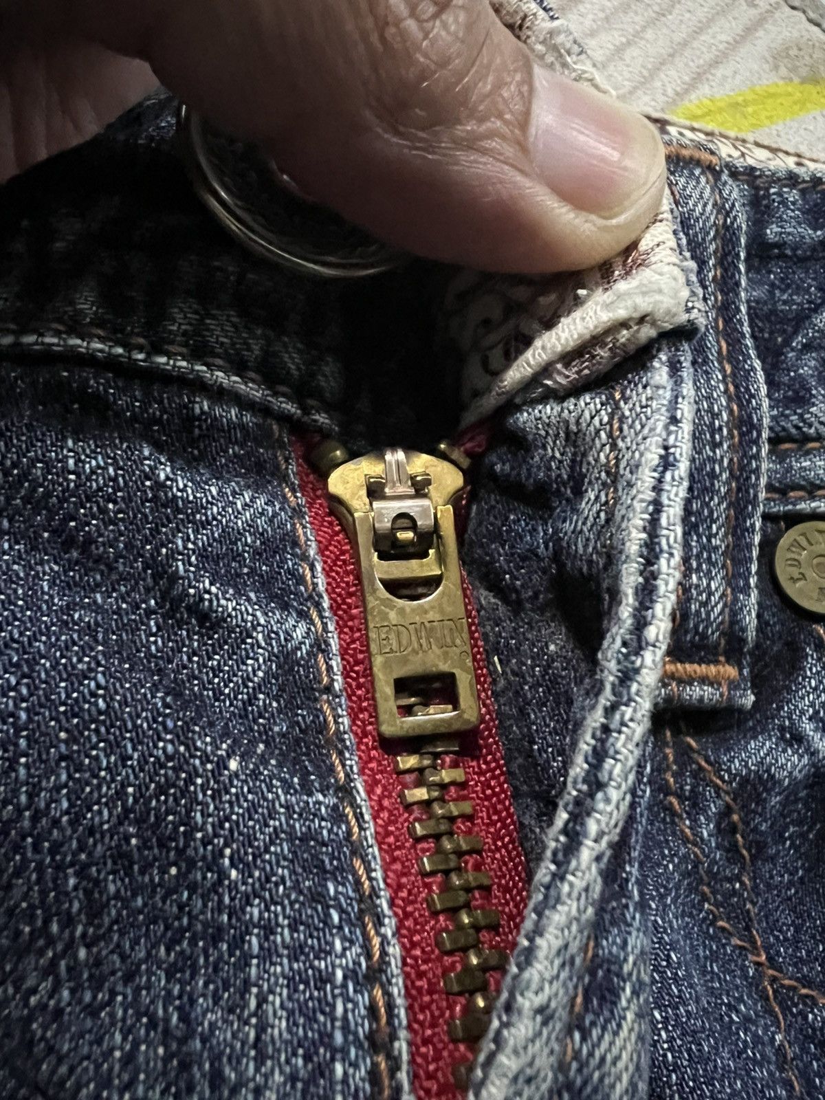 Edwin × If Six Was Nine × Seditionaries VINTAGE EDWIN 503 BLUE TRIP NICE FADED JEANS Size US 29 - 15 Thumbnail