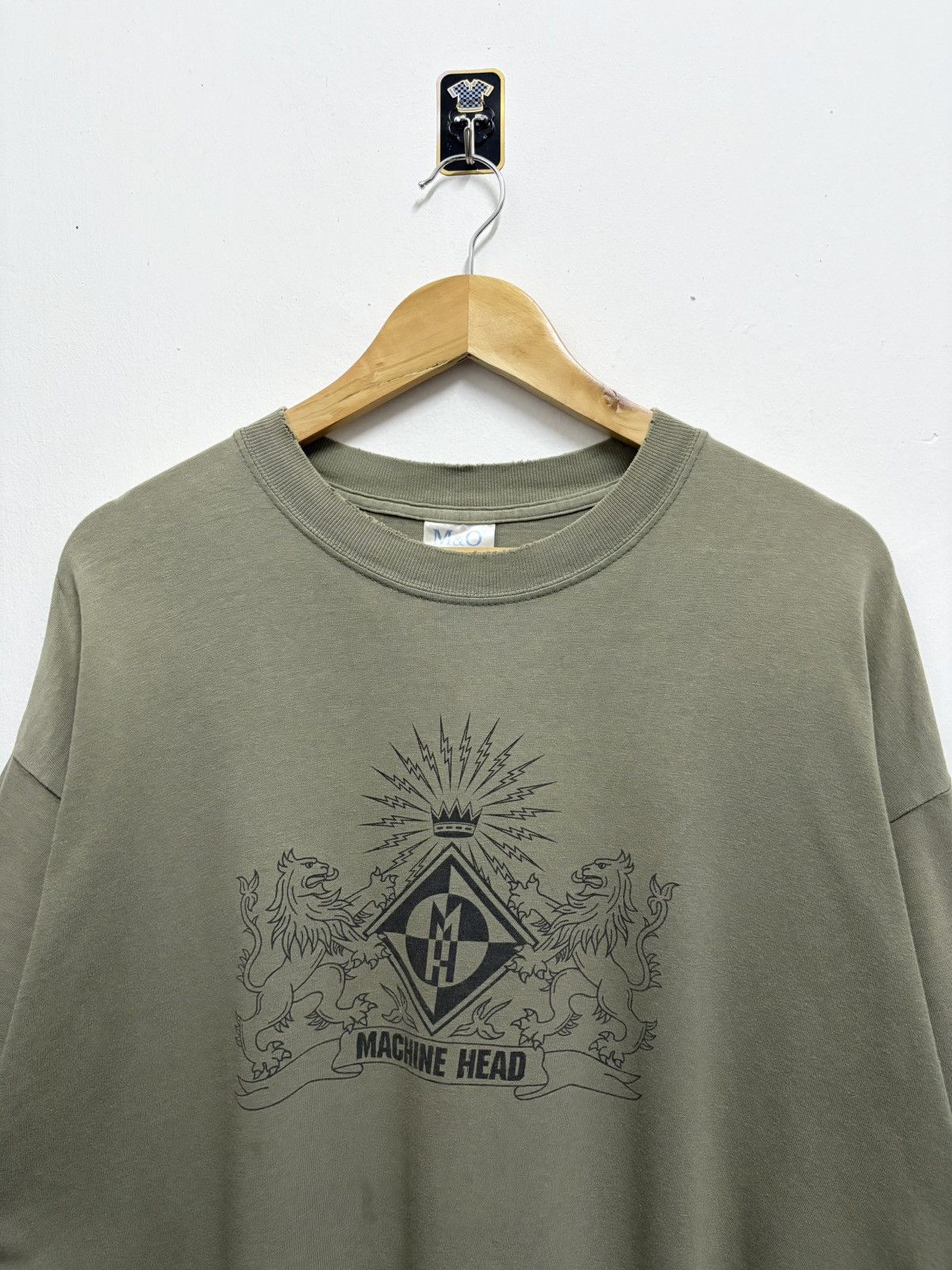Band Tees × Vintage 2000's Machine Head Heavy Metal Distress T-Shirt Size US XL / EU 56 / 4 - 3 Thumbnail