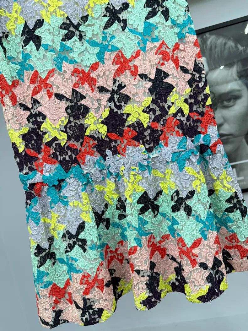 Chanel Chanel Cuban series colorful skirt Size 42" / US 20 - 2 Thumbnail