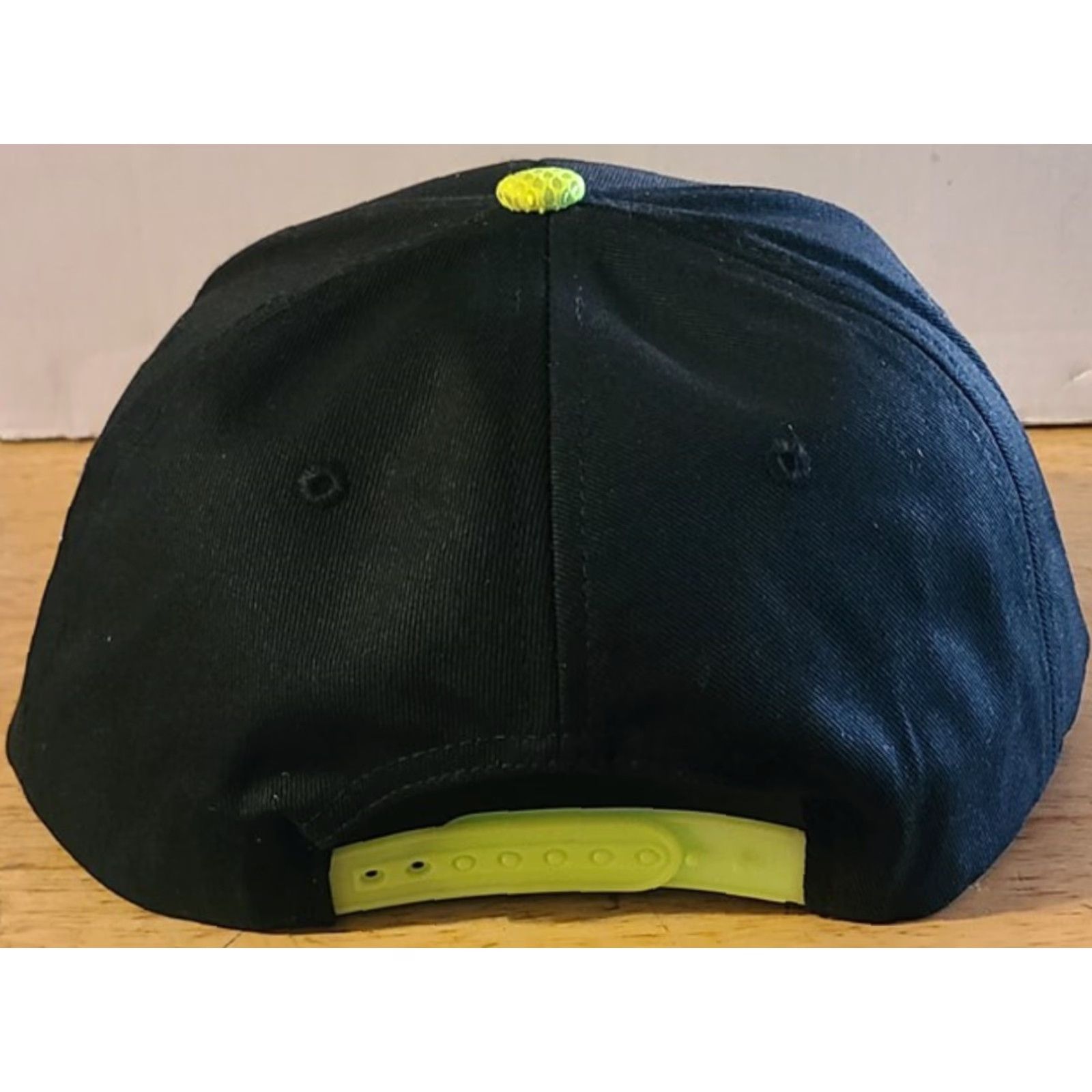 Vintage VINTAGE Marijuana Leaf Cannabis Baseball Cap Snapback Adjustable Men Black Yellow 420 Weed Hat Size ONE SIZE - 3 Thumbnail