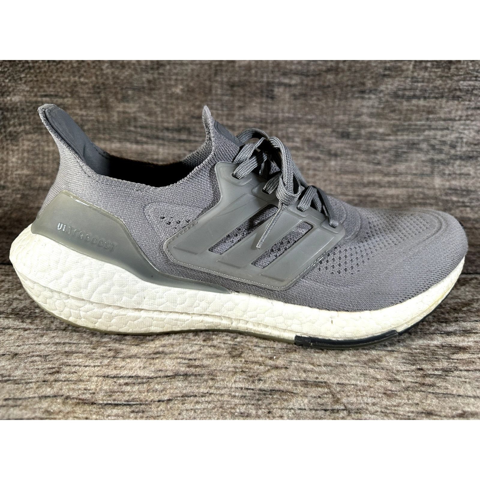 Adidas Adidas Ultraboost 21 Grey 9.5 FY0381 Shoes Mens Sneakers Size US 9.5 / EU 42-43 - 5 Thumbnail