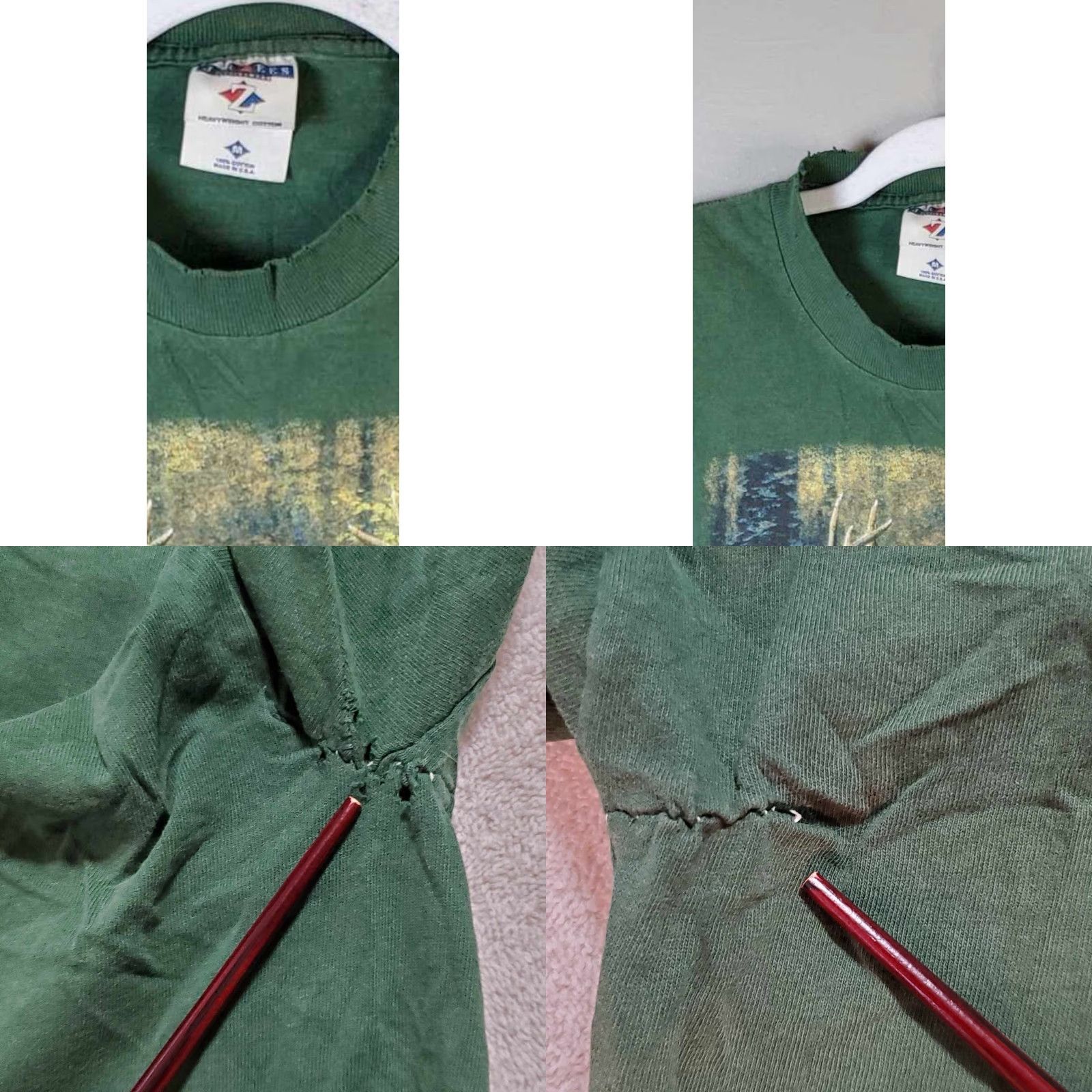 Jerzees VINTAGE Ducks Unlimited T Shirt Mens M Green Nature 90s Outdoor Animals Distressed Rare Jerzees Size US M / EU 48-50 / 2 - 8 Thumbnail