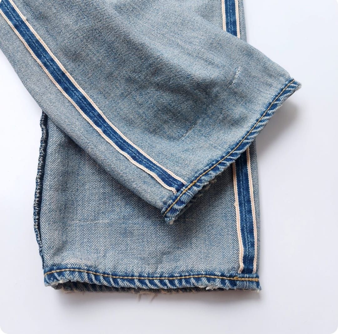 Hysteric Glamour × Japanese Brand × Vintage Hysteric Glamour Search And Destroy Selvedge Denim Pants Size US 30 / EU 46 - 9 Thumbnail