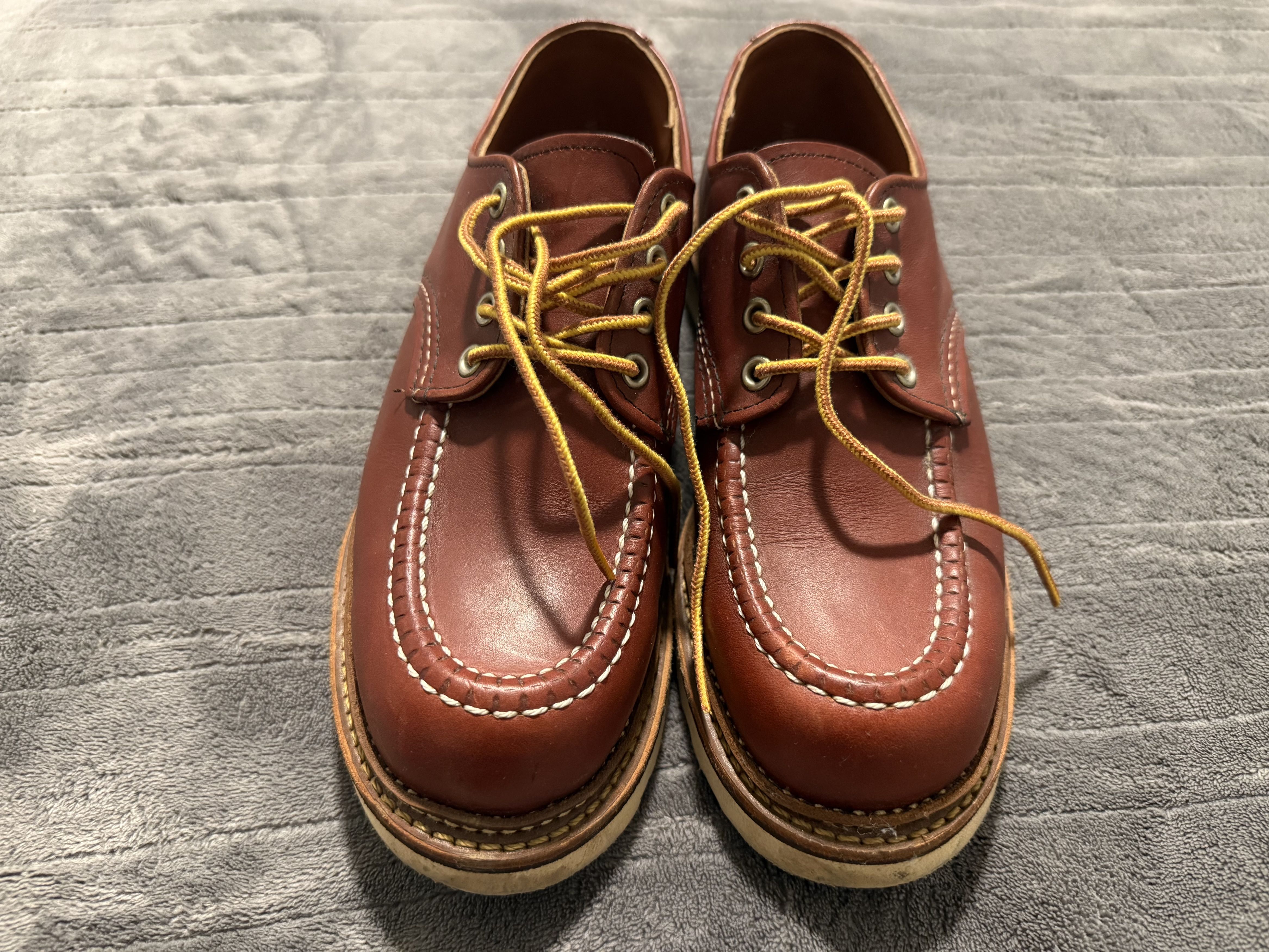 Red Wing Red Wing Shop Moc Oxford in Oro Legacy Leather Size US 7.5 / EU 40-41 - 5 Thumbnail