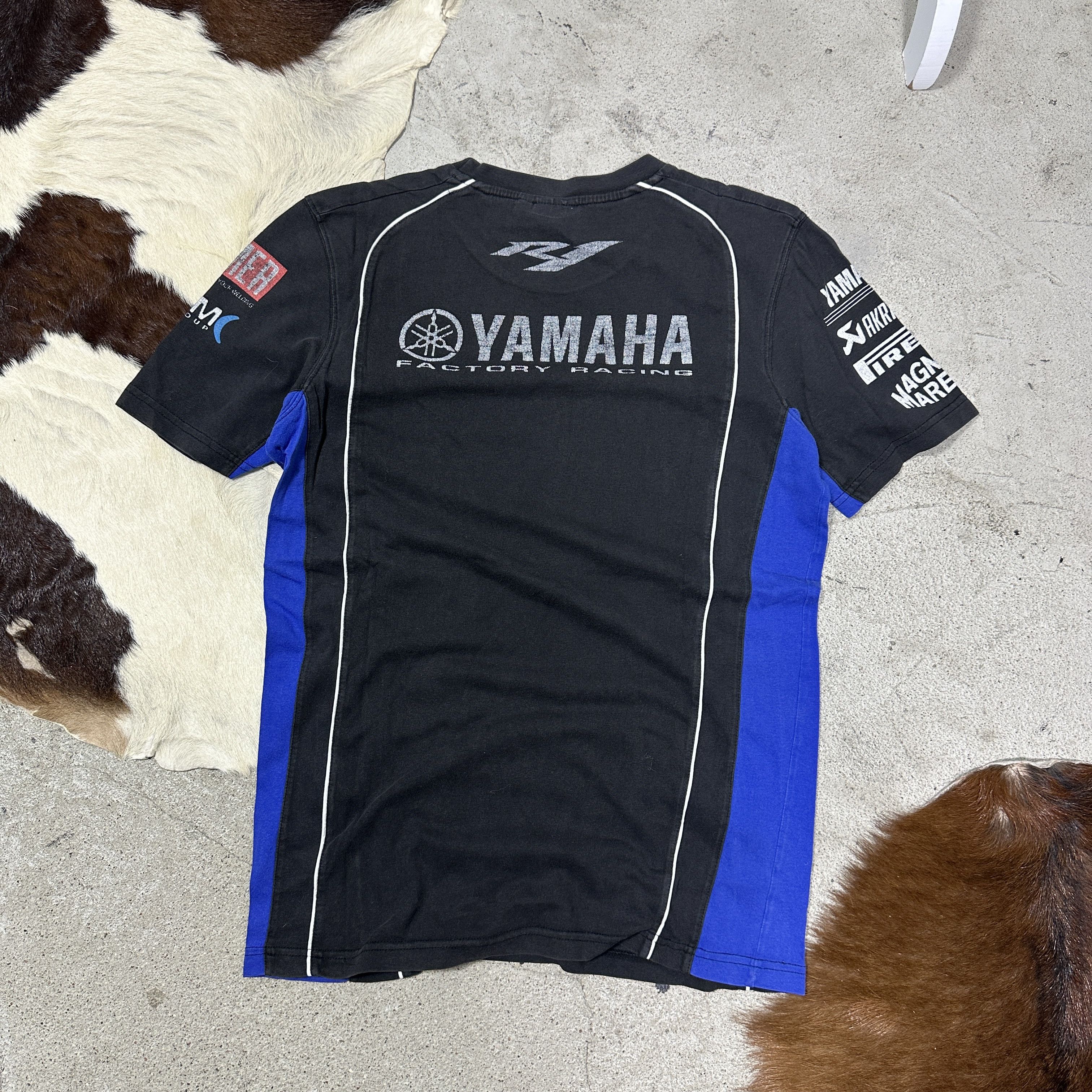 Yamaha Vintage Sporty Streetwear Moto Racing Yamaha T-shirt 00s Size US M / EU 48-50 / 2 - 2 Thumbnail