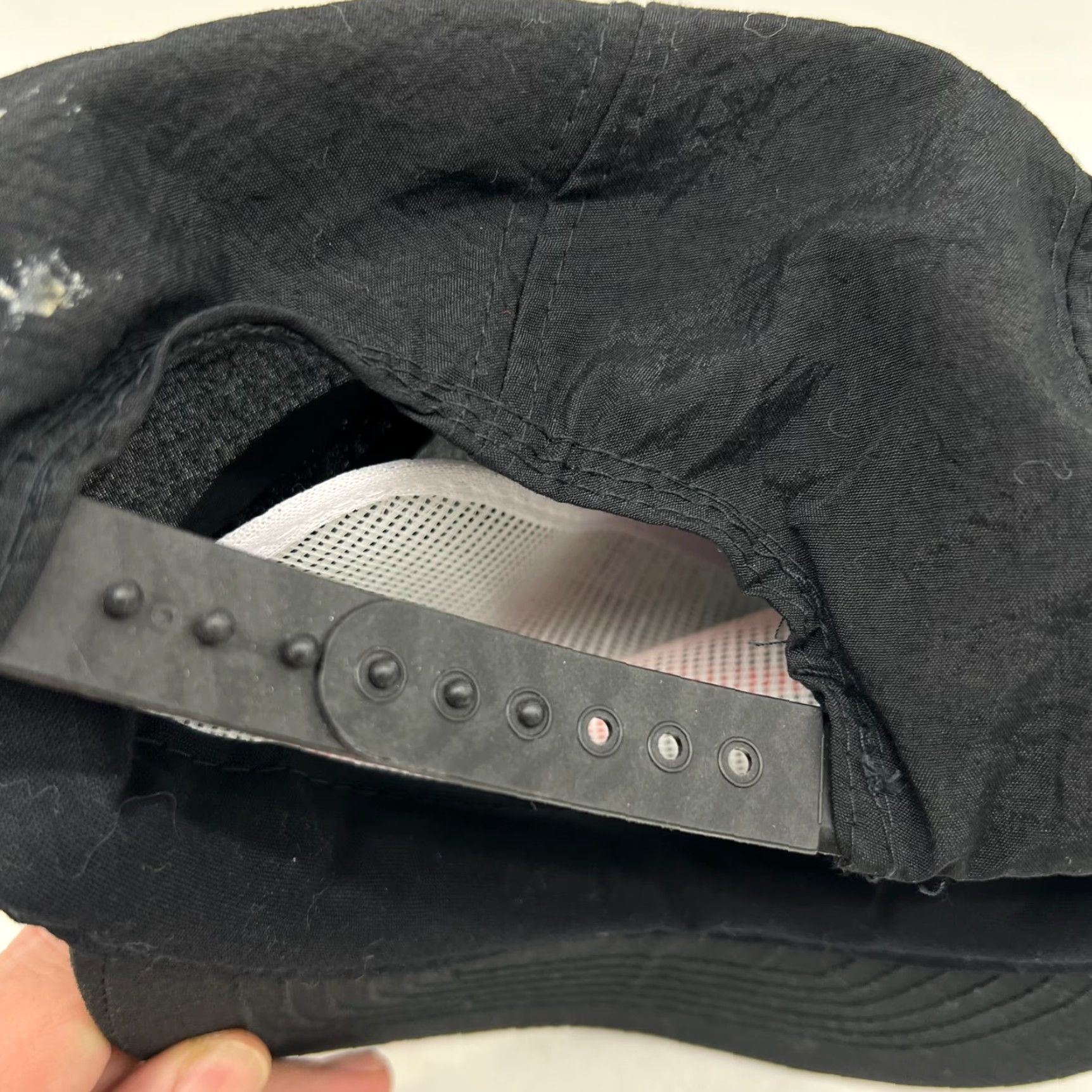 Vintage Magnatude Hat Snapback Trucker Cap One Size Black Nylon Size ONE SIZE - 4 Thumbnail