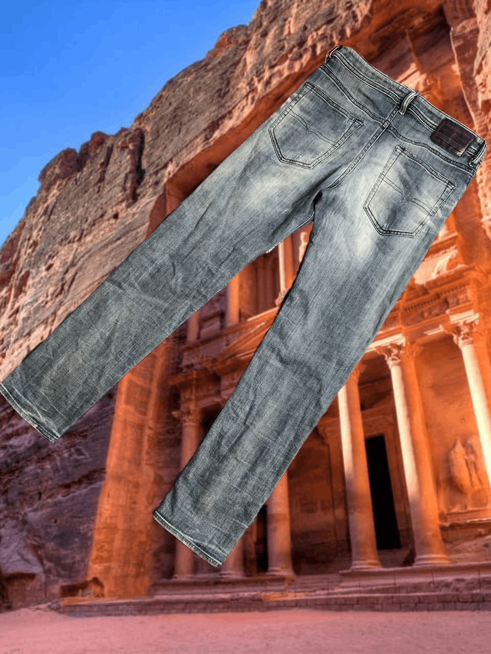 Diesel DIESEL BUSTER jeans pants Y2K vintage streetwear Size US 30 / EU 46 - 1 Thumbnail