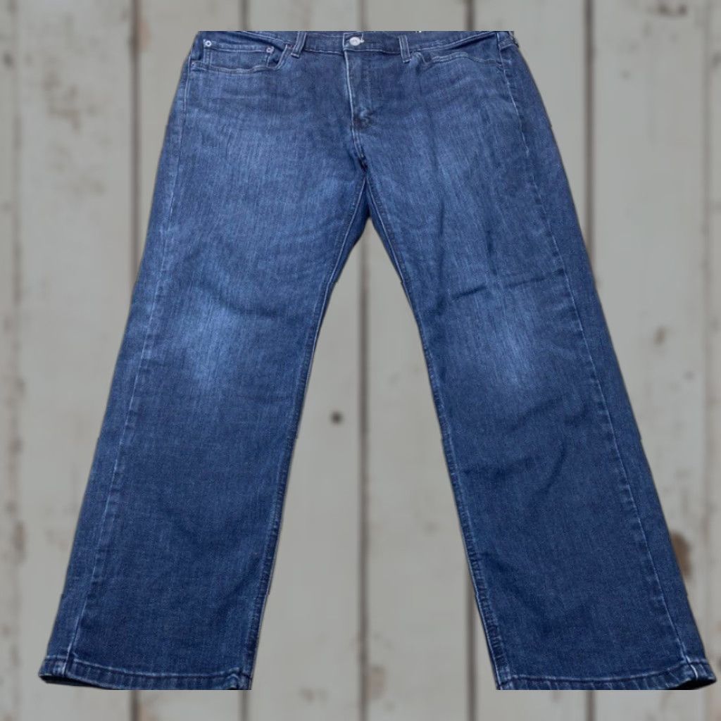Levi's Levis 541 Jeans Mens 30x30 Blue Denim Athletic Taper Fit Stretch 8396 Size US 30 / EU 46 - 1 Thumbnail