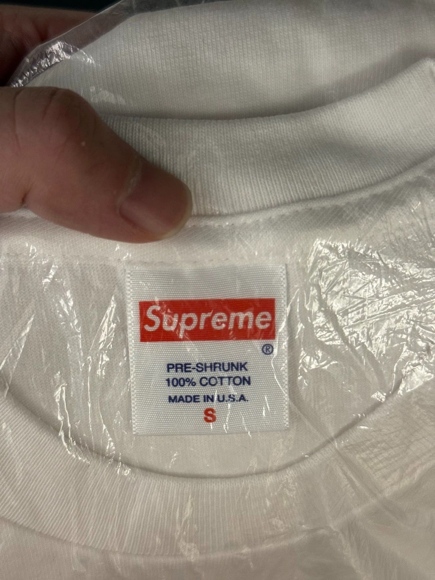 Supreme Supreme 16SS Motion Phantom Red/White S New Tee Size US S / EU 44-46 / 1 - 2 Thumbnail