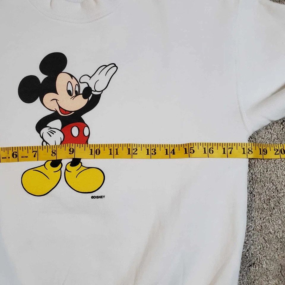 Disney Disney-Mickey Mouse Crewneck YOUTH Large Made In USA 1990s Size S / US 4 / IT 40 - 6 Thumbnail
