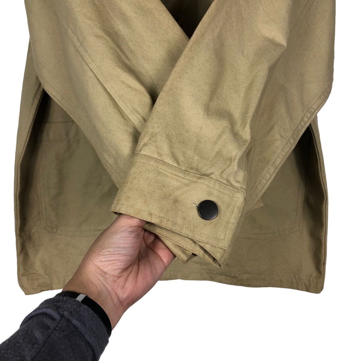 Japanese Brand 🔥Vintage Chore Jacket Majestic New York Big Logo Spell Out Size US L / EU 52-54 / 3 - 15 Thumbnail