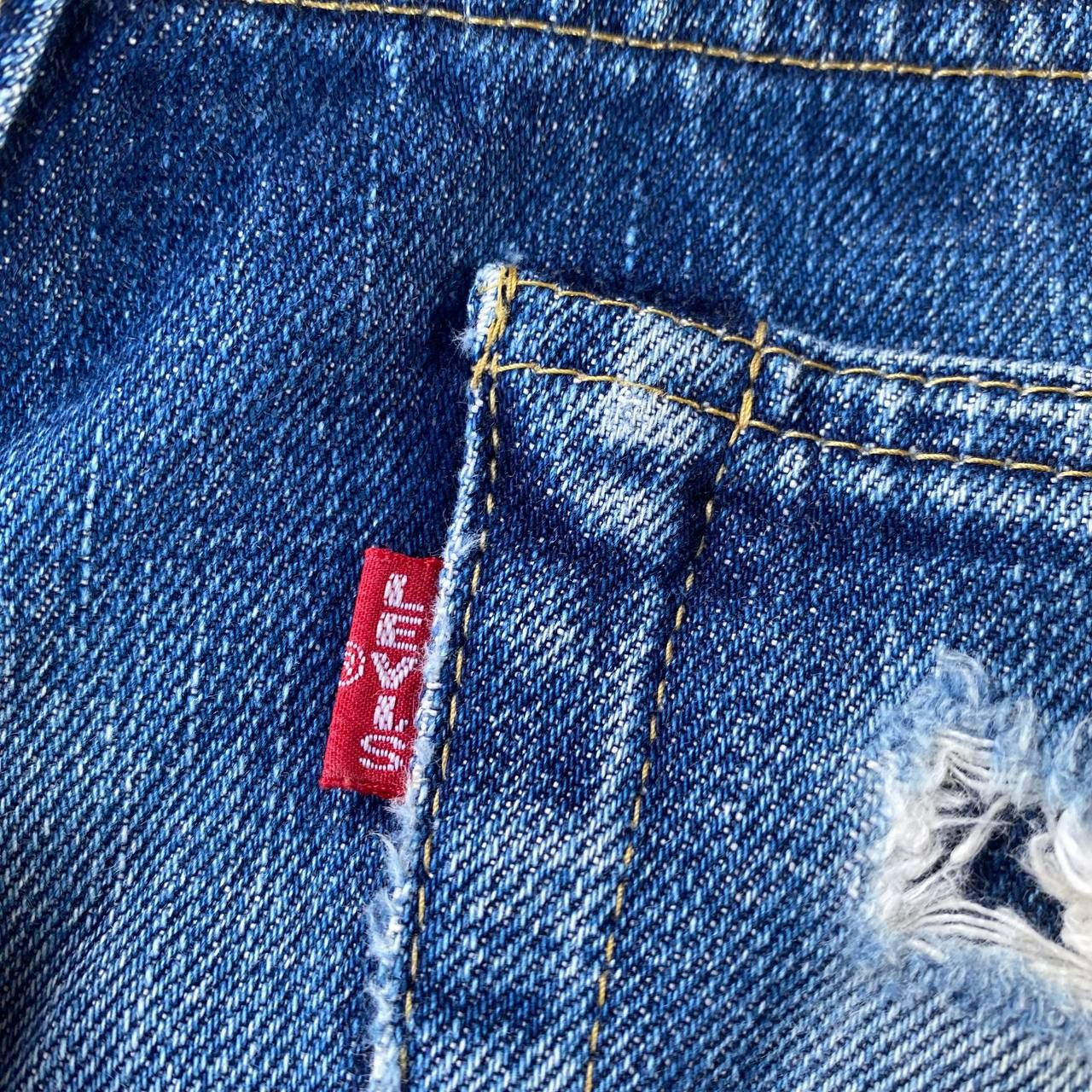 Levi's Vintage Clothing Vintage Levi’s 503BXX 90's Selvedge Denim Big E Repro 1950s Size US 29 - 20 Thumbnail
