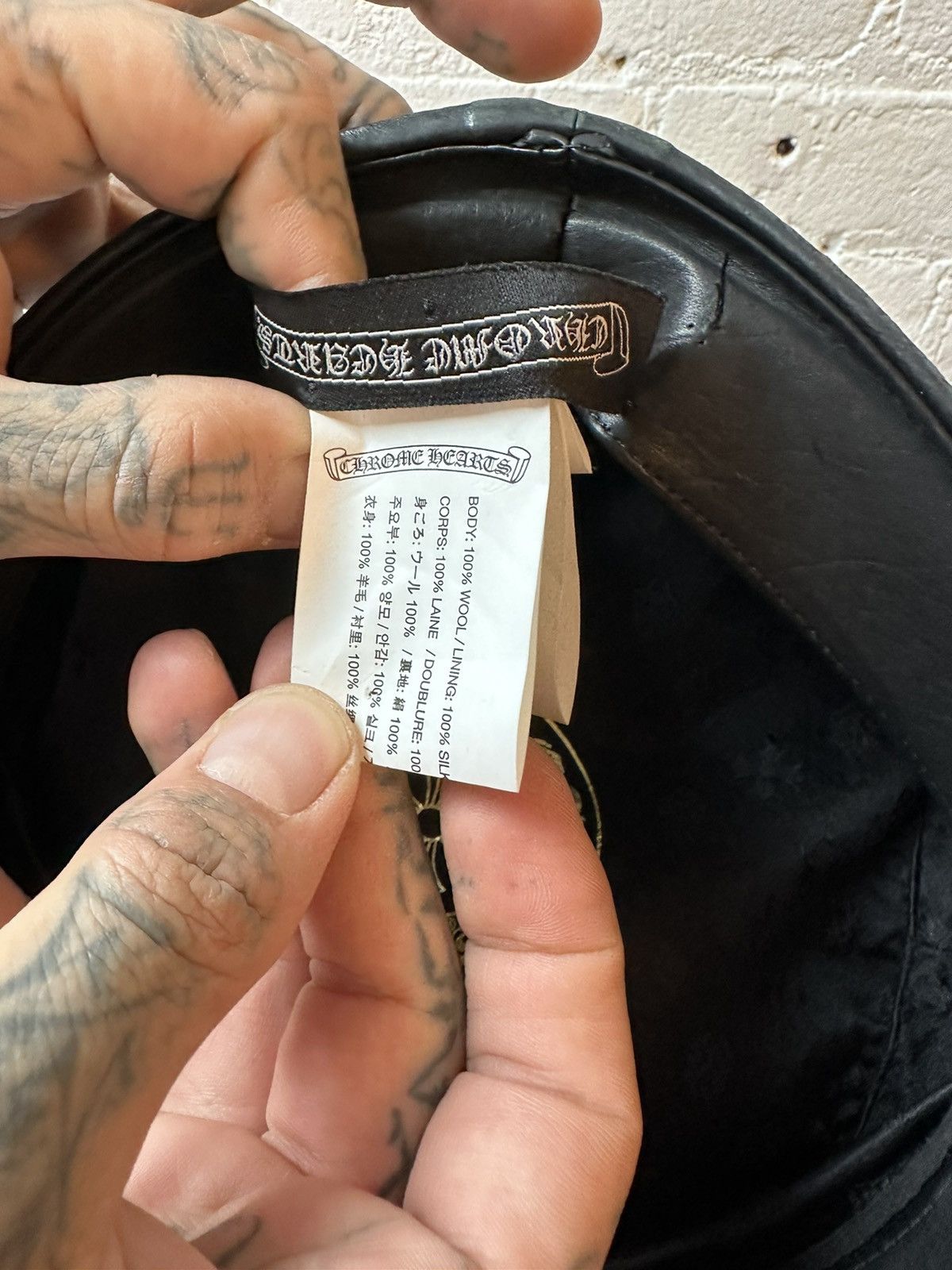 Chrome Hearts CHROME HEARTS POLICE HAT Size ONE SIZE - 4 Thumbnail