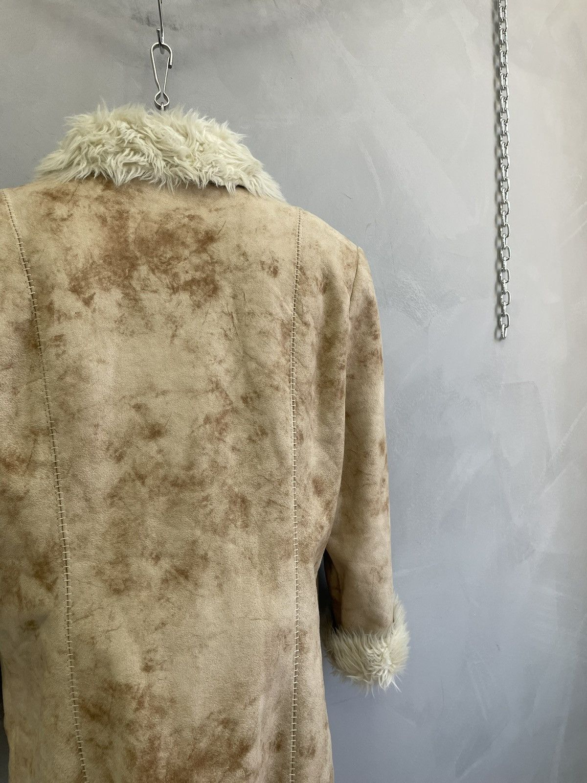 If Six Was Nine Hysteric glamour style long coat faux fur hype 90s vintage Size US M / EU 48-50 / 2 - 12 Thumbnail