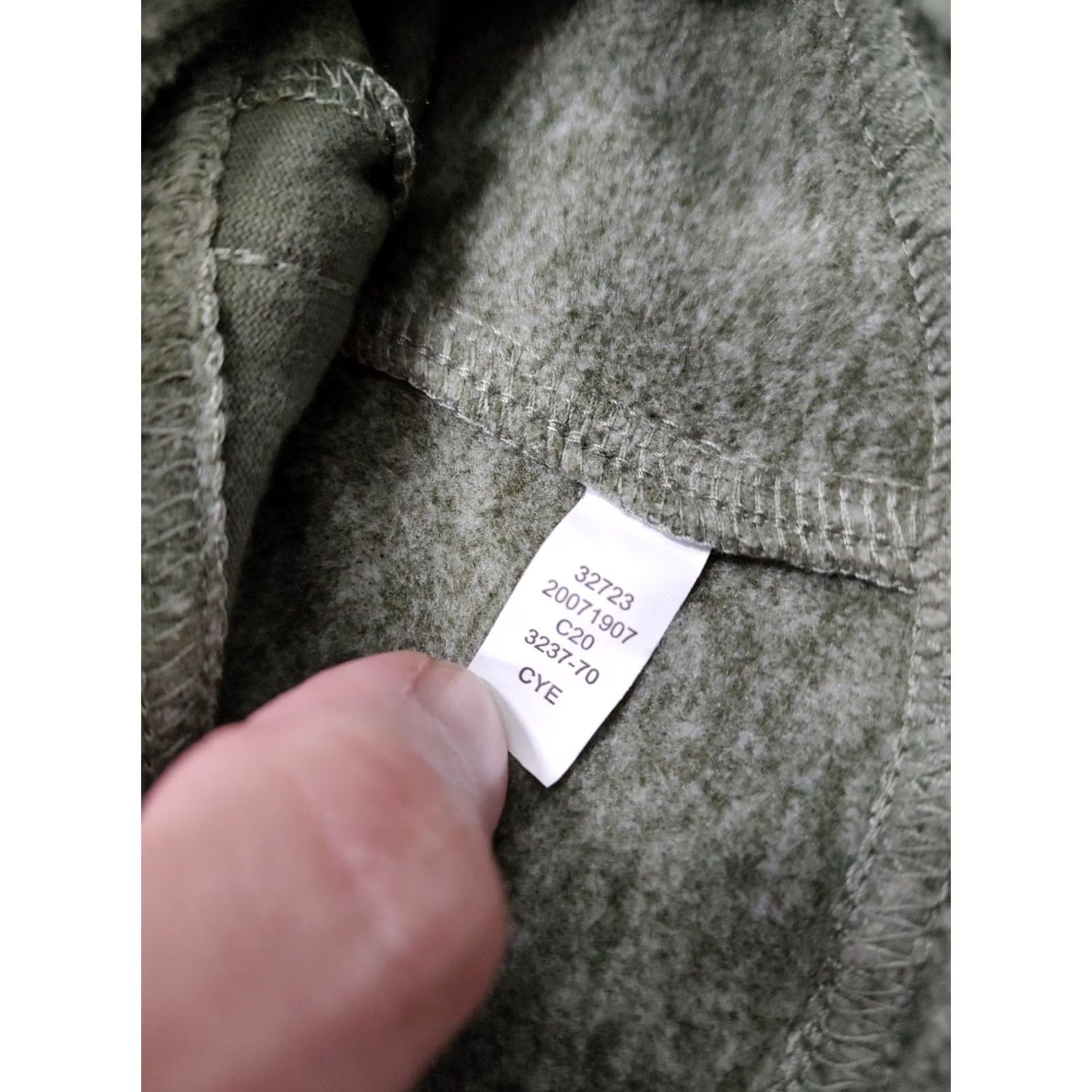 Duluth Trading Company Duluth Trading Company Frost Lake Fleece Thumb Hole Jacket Green Womens Large Size L / US 10 / IT 46 - 6 Thumbnail