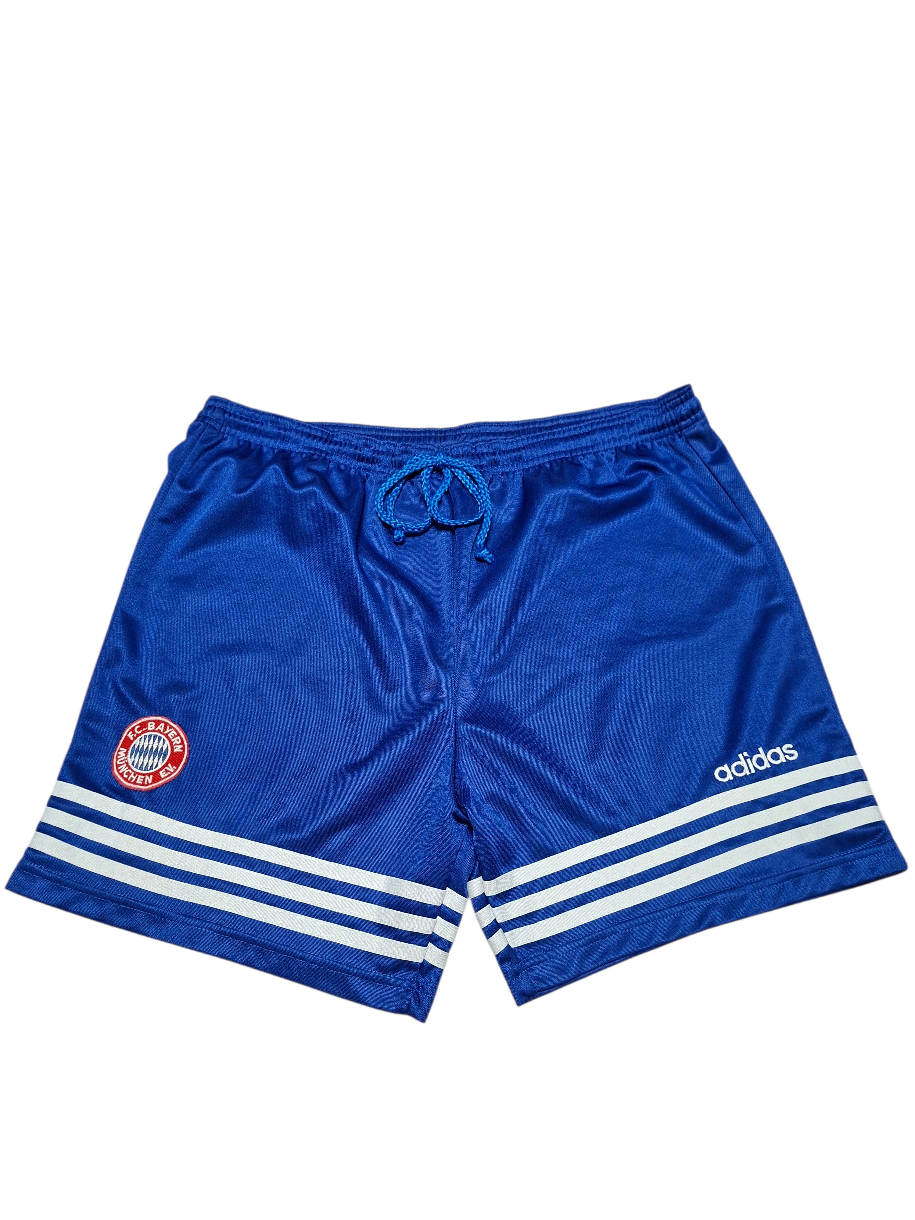 Adidas BAYERN MUNICH ADIDAS VINTAGE MADE IN ENGLAND SOCCER SHORTS Size US 34 / EU 50 - 1 Thumbnail