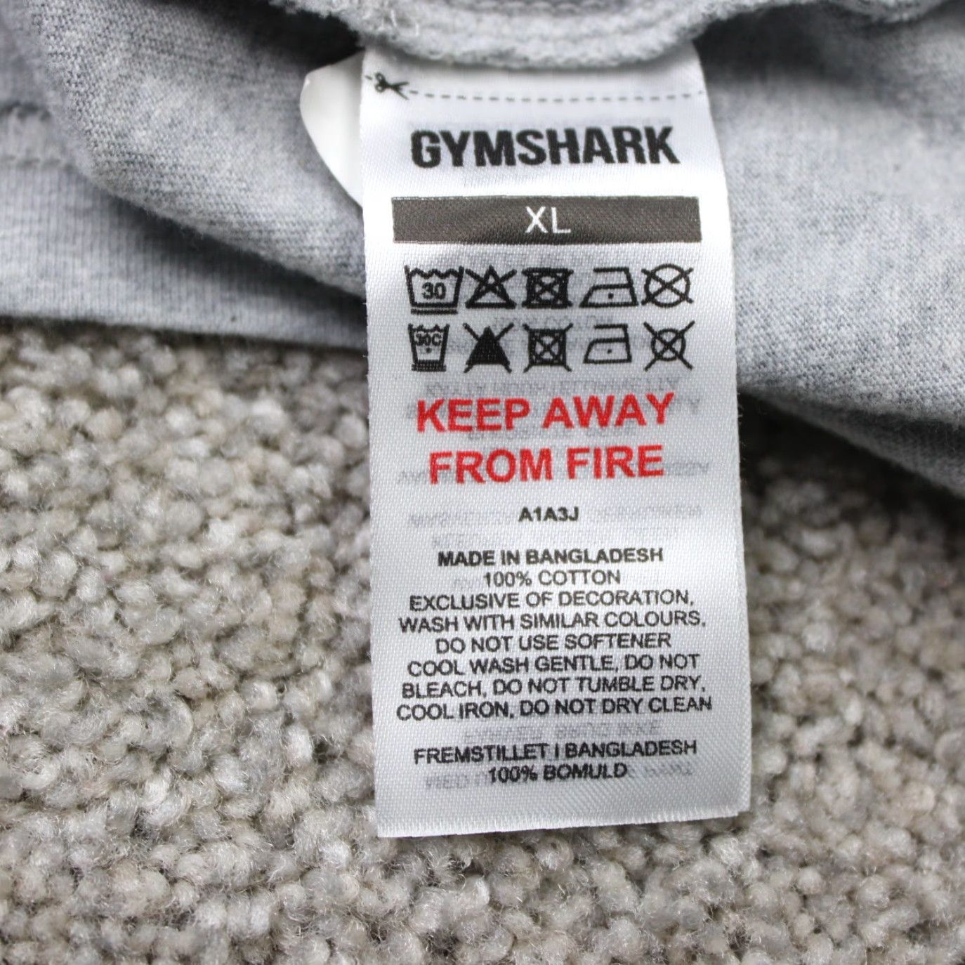 Gymshark Gymshark Shirt Mens XL Gray Critical 2.0 Cotton/Poly Stretch Short Sleeve T-Shirt Regular Size for Gym & Training Mens XL Gray Gymshark Shirt Size US XL / EU 56 / 4 - 6 Thumbnail