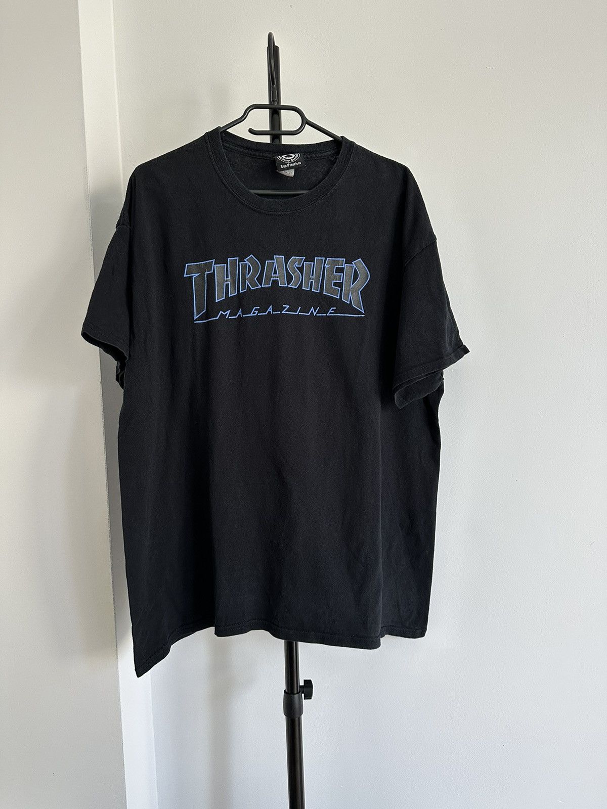 Thrasher THRASHER magazine vintage black t-shirt Size US XL / EU 56 / 4 - 1 Thumbnail