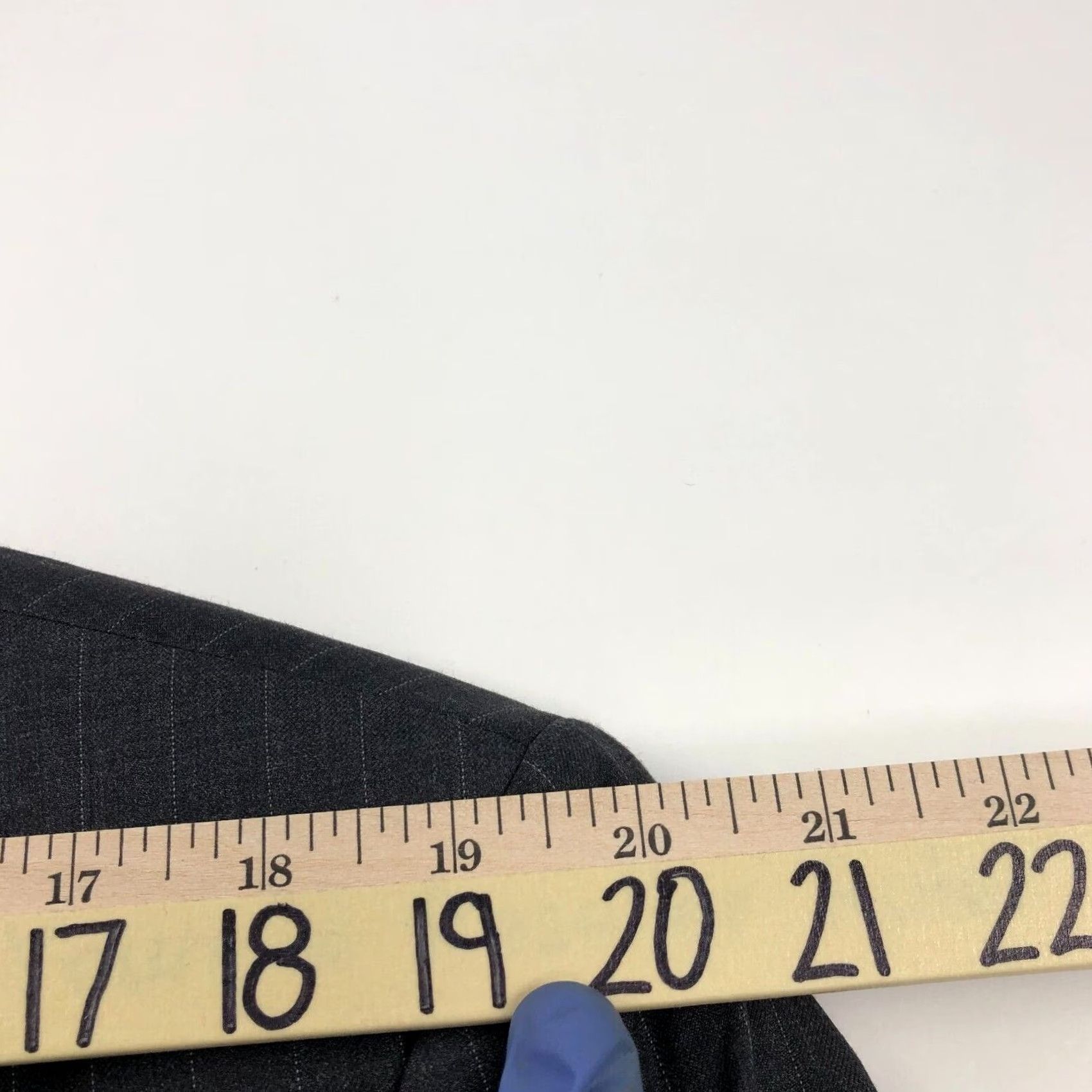 Ralph Lauren Lauren Ralph Lauren Green Label 44R Wool Two Button Sport Coat Jacket Striped Notch Lapel Men’s 100% Wool Suit Coat Outerwear Size 44R - 6 Thumbnail