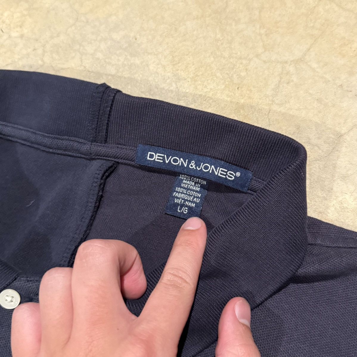 Vintage Crazy Vintage Salesman Sample Split Seam Polo Collared Shirt Size US L / EU 52-54 / 3 - 5 Thumbnail