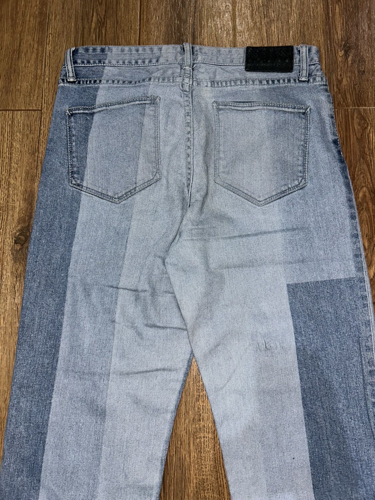 GOSTAR DE FUGA Gostar de Fuga Paneled Straight Denim Pants Size US 30 / EU 46 - 6 Thumbnail