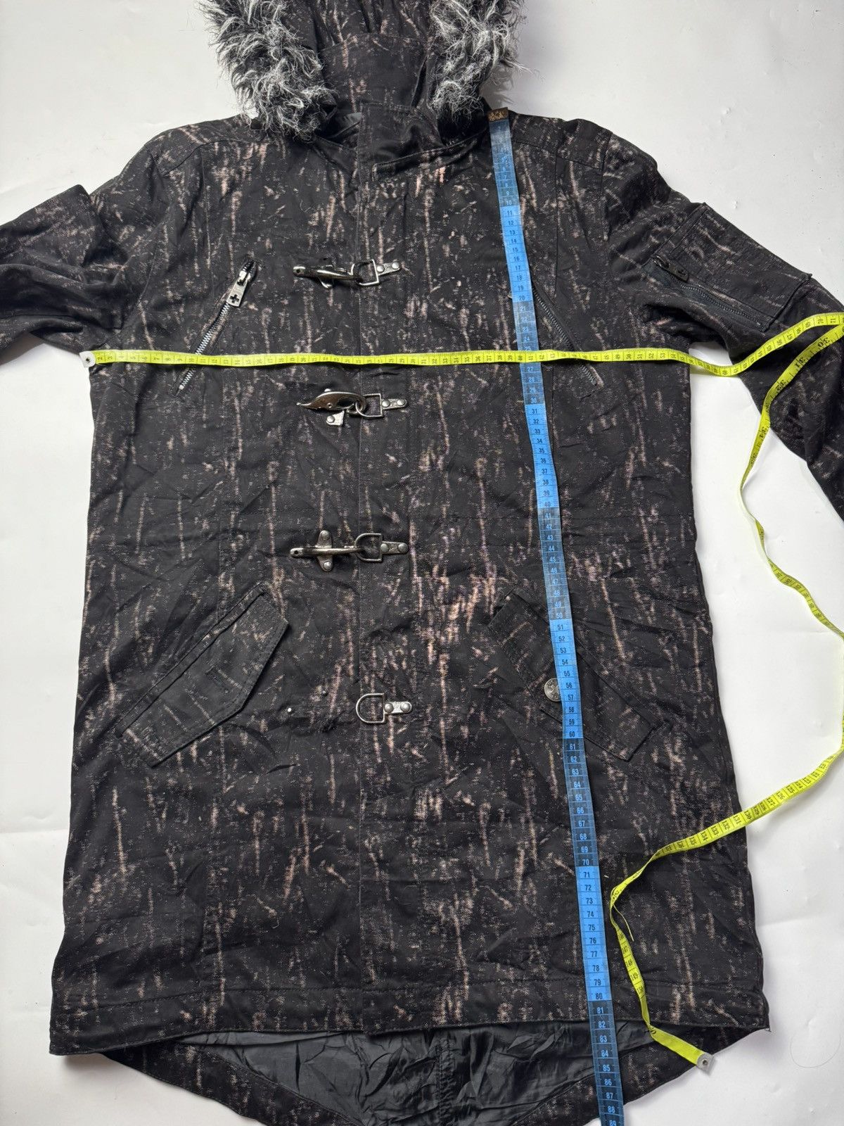 If Six Was Nine JAPANESE BERNINGS SHO FUR JACKET SEDITIONARIES PUNK STYLE Size US L / EU 52-54 / 3 - 6 Thumbnail