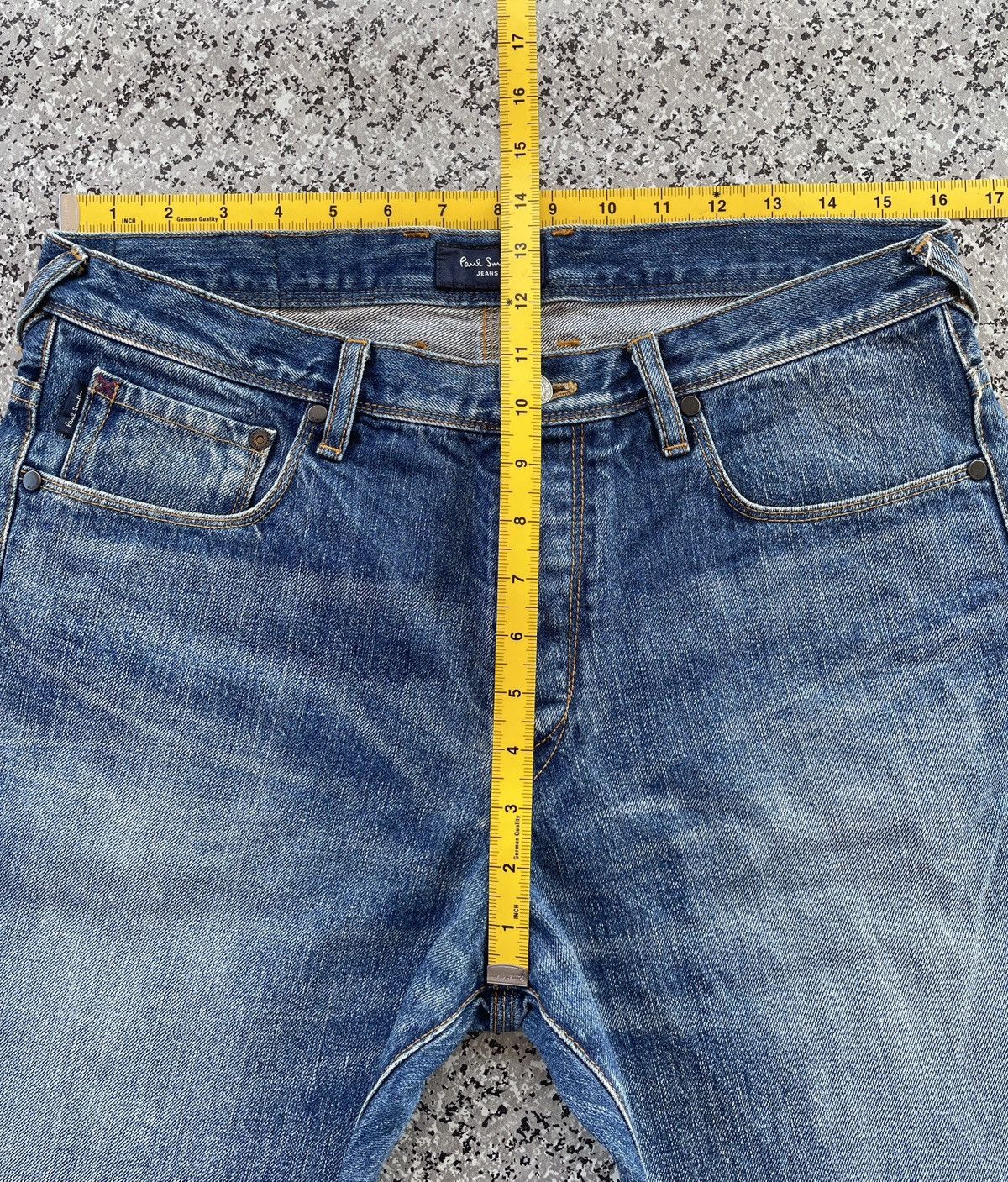 Paul Smith PAUL SMITH SELVEDGE JEANS (LG23) Size US 32 / EU 48 - 12 Thumbnail