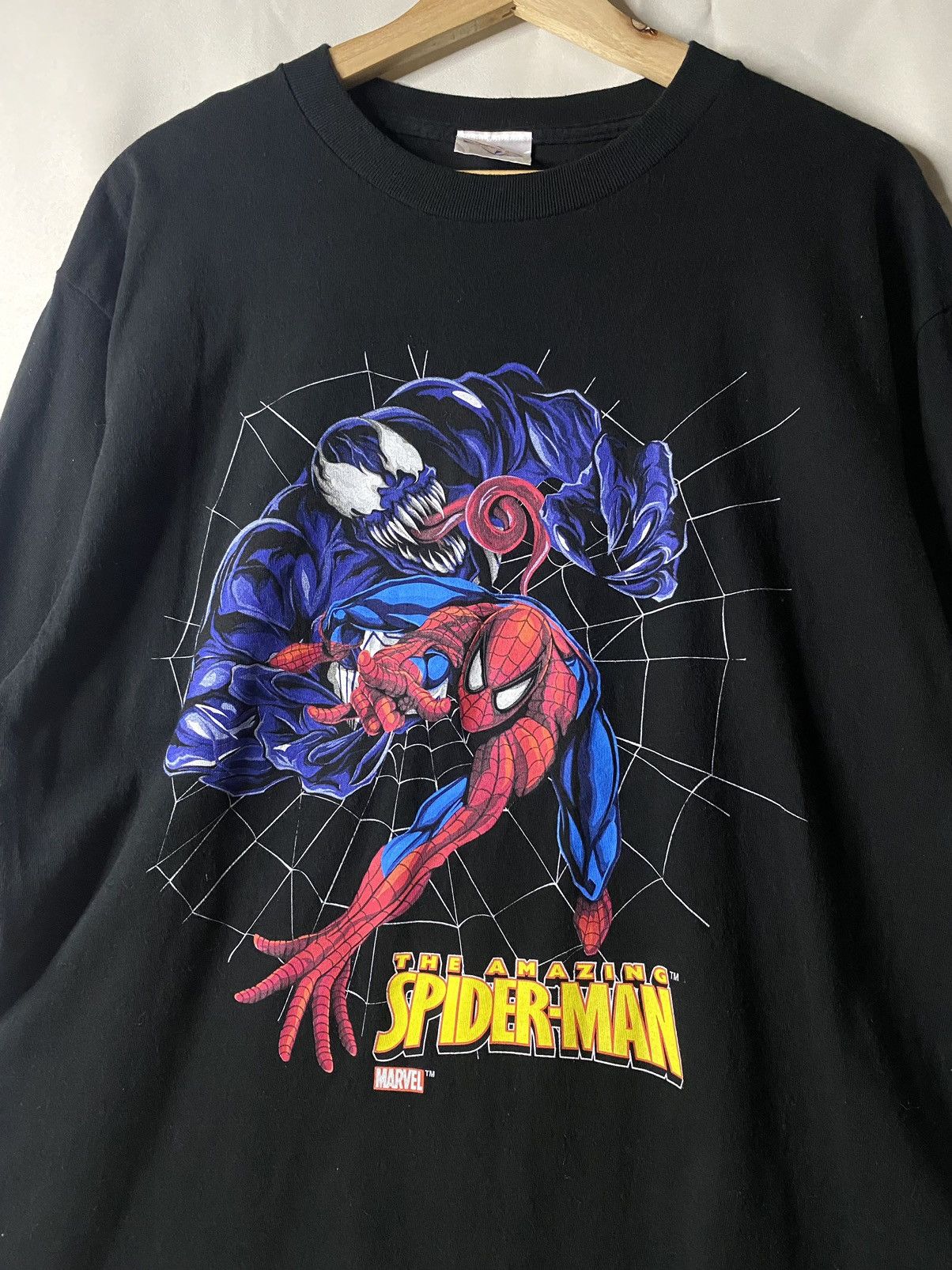 Marvel Comics × Universal Studios × Vintage Vintage Rare Venom Spiderman Universal Studio Size US XL / EU 56 / 4 - 5 Thumbnail