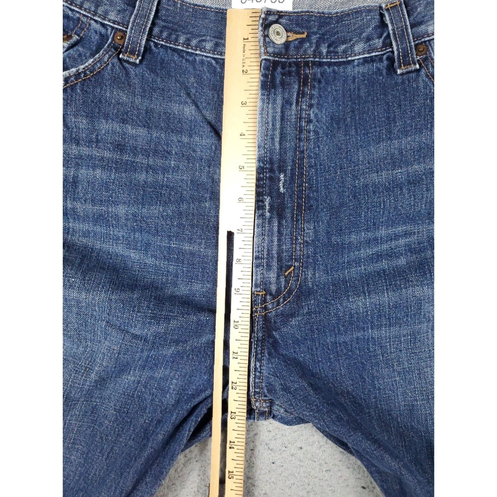 Levi's Levis 559 Mens Relaxed Straight Leg Blue Denim Jeans 40x32 XL Extra Large Size US 40 / EU 56 - 3 Thumbnail