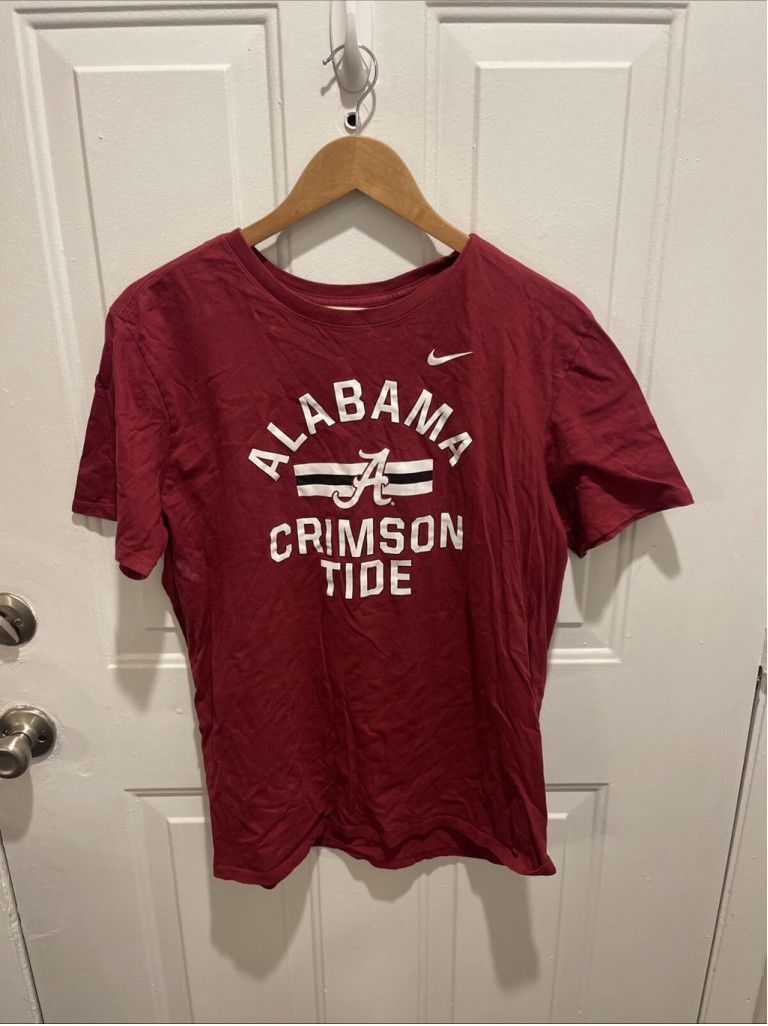 Nike Alabama Crimson Tide Nike Short Sleeve Size L Size US L / EU 52-54 / 3 - 1 Thumbnail