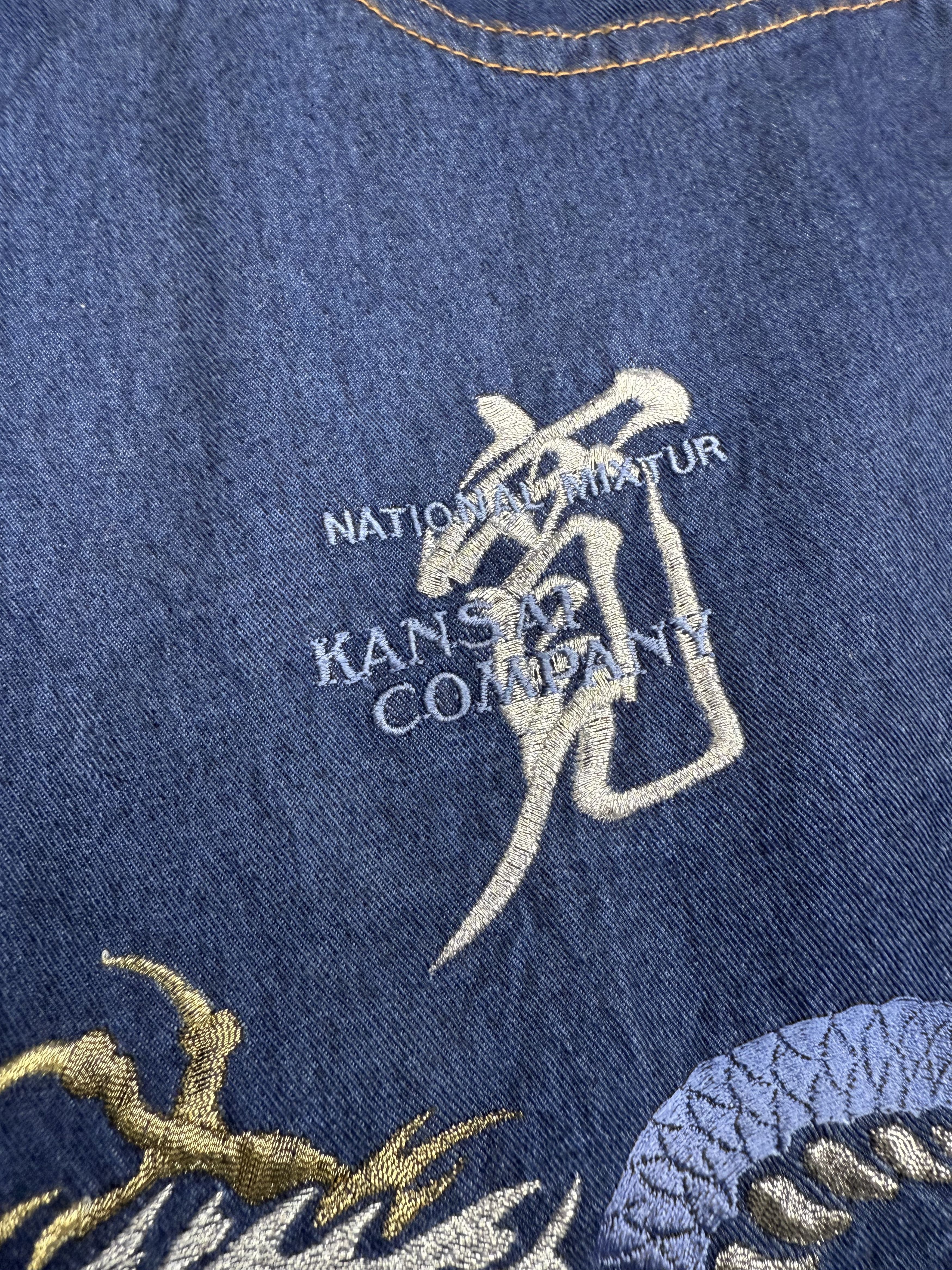 Kansai Yamamoto Kansai Man Dragon Kansai Yamamoto Denim Pants Size US 34 / EU 50 - 4 Thumbnail