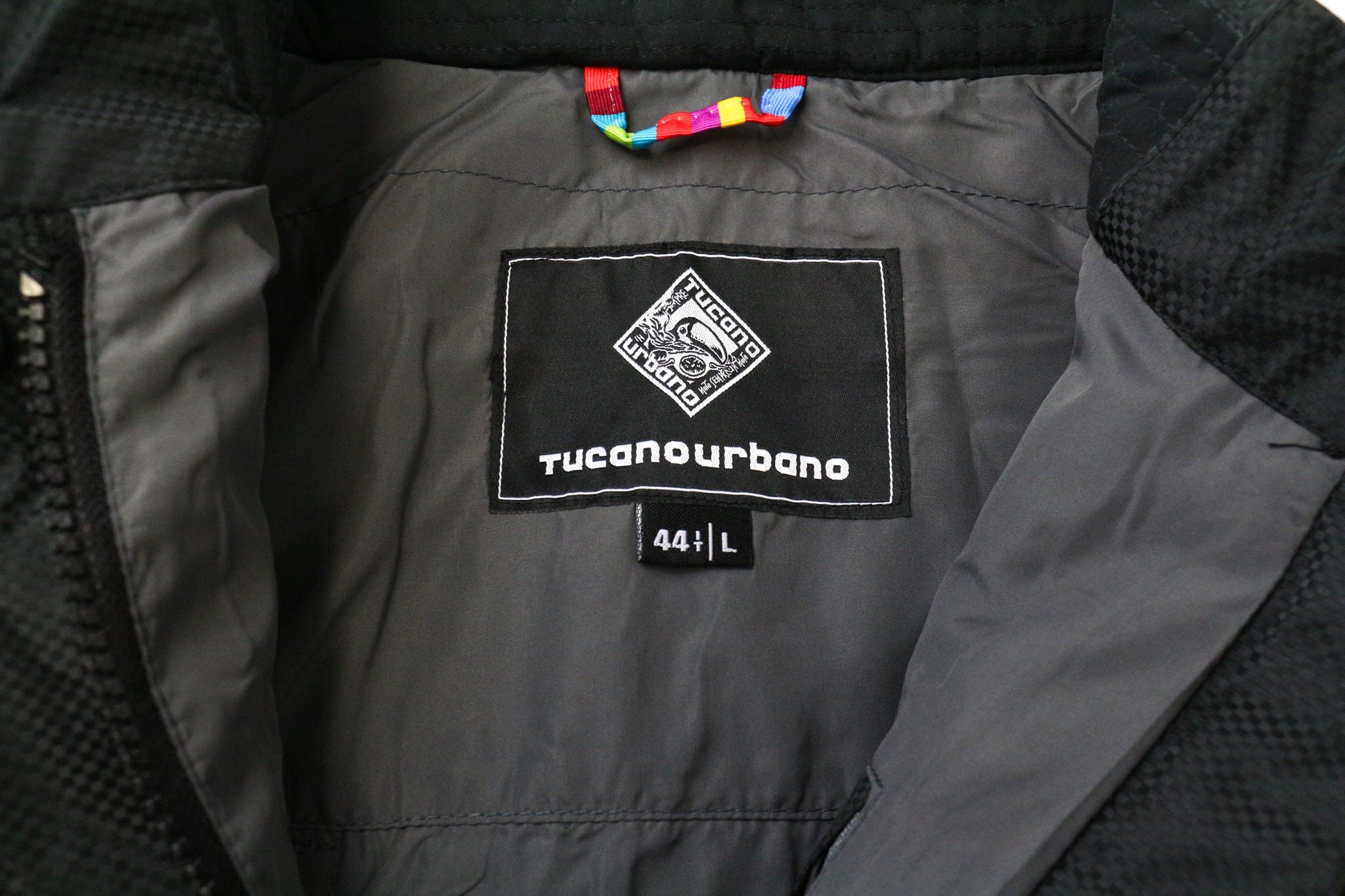 Other TINA L Black Windbreaker Moto Jacket 76222 Size L / US 10 / IT 46 - 8 Thumbnail