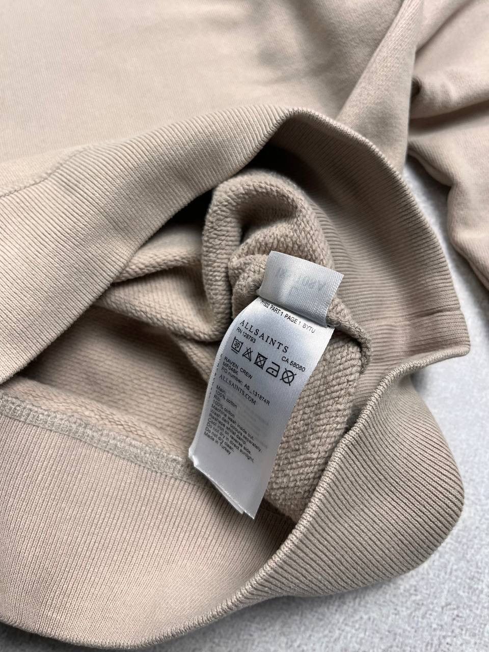 Allsaints Allsaints Boxy Sweatshirt Y2K Rare L Size US L / EU 52-54 / 3 - 5 Thumbnail