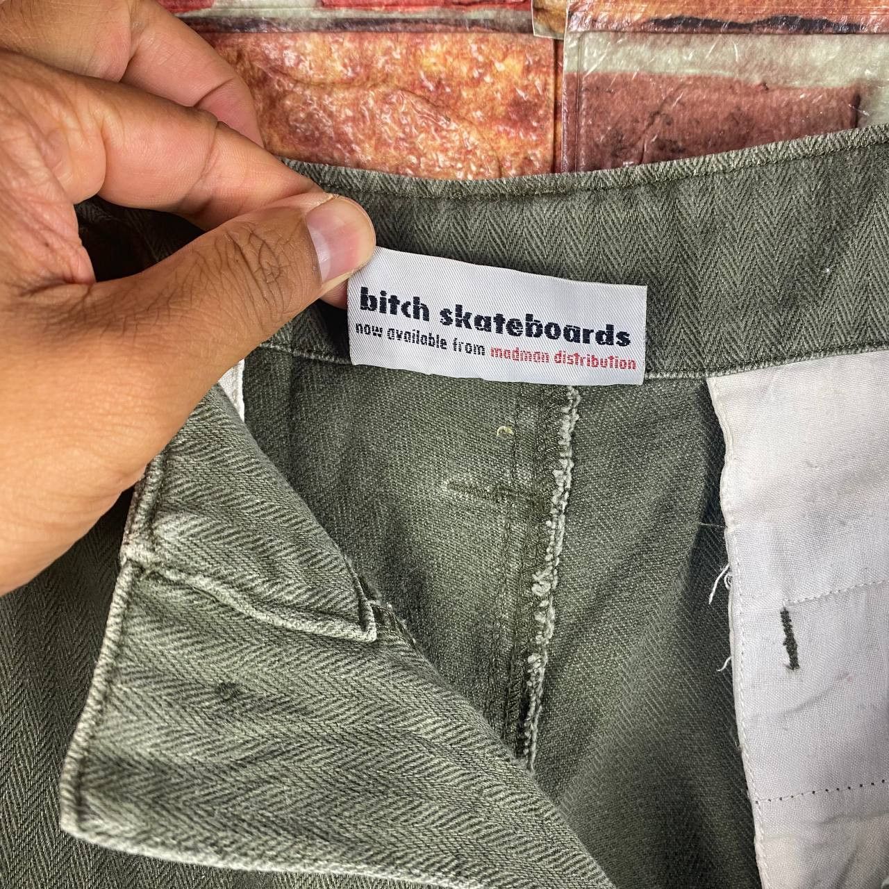 Vintage VINTAGE BITCH SHORTPANT GREEN MILITARY W32 Size US 32 / EU 48 - 5 Thumbnail