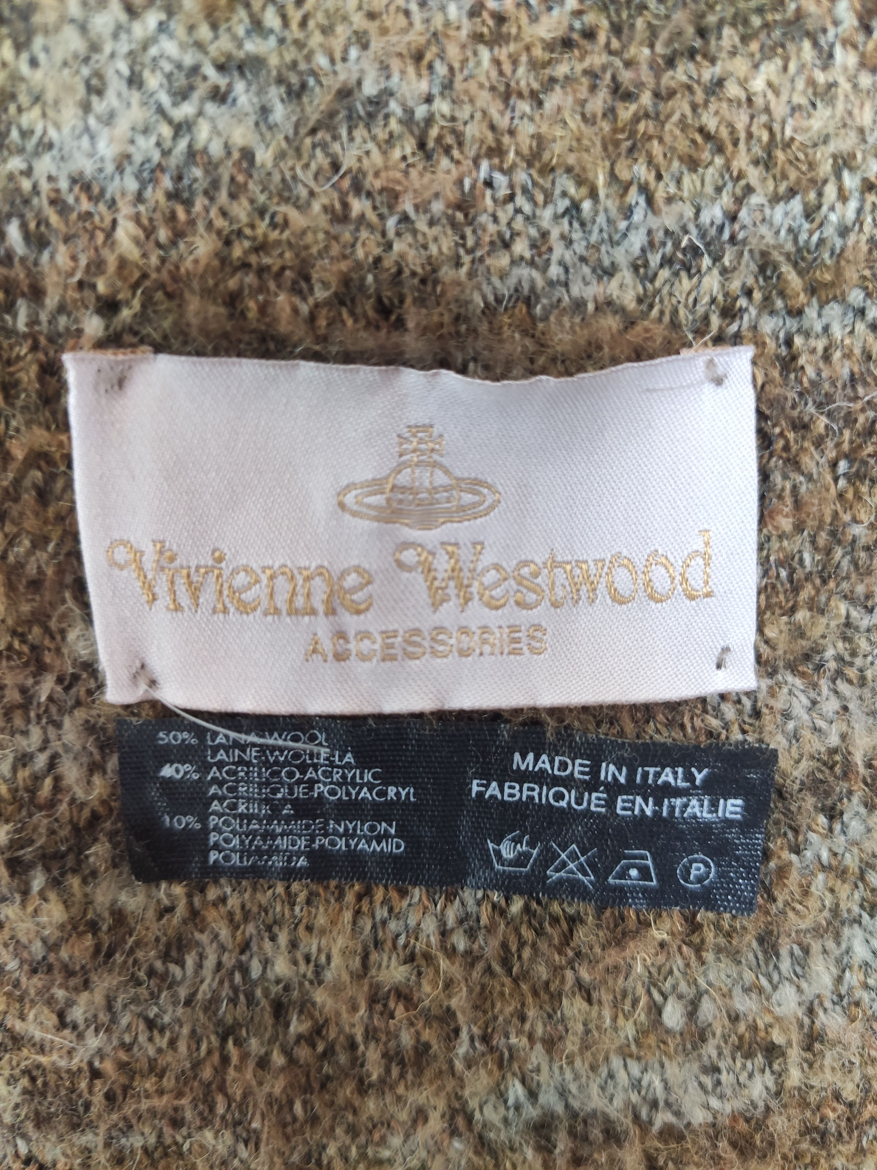 Vivienne Westwood 🔥 Vivienne Westwood scarf Muffler wool Size ONE SIZE - 4 Thumbnail