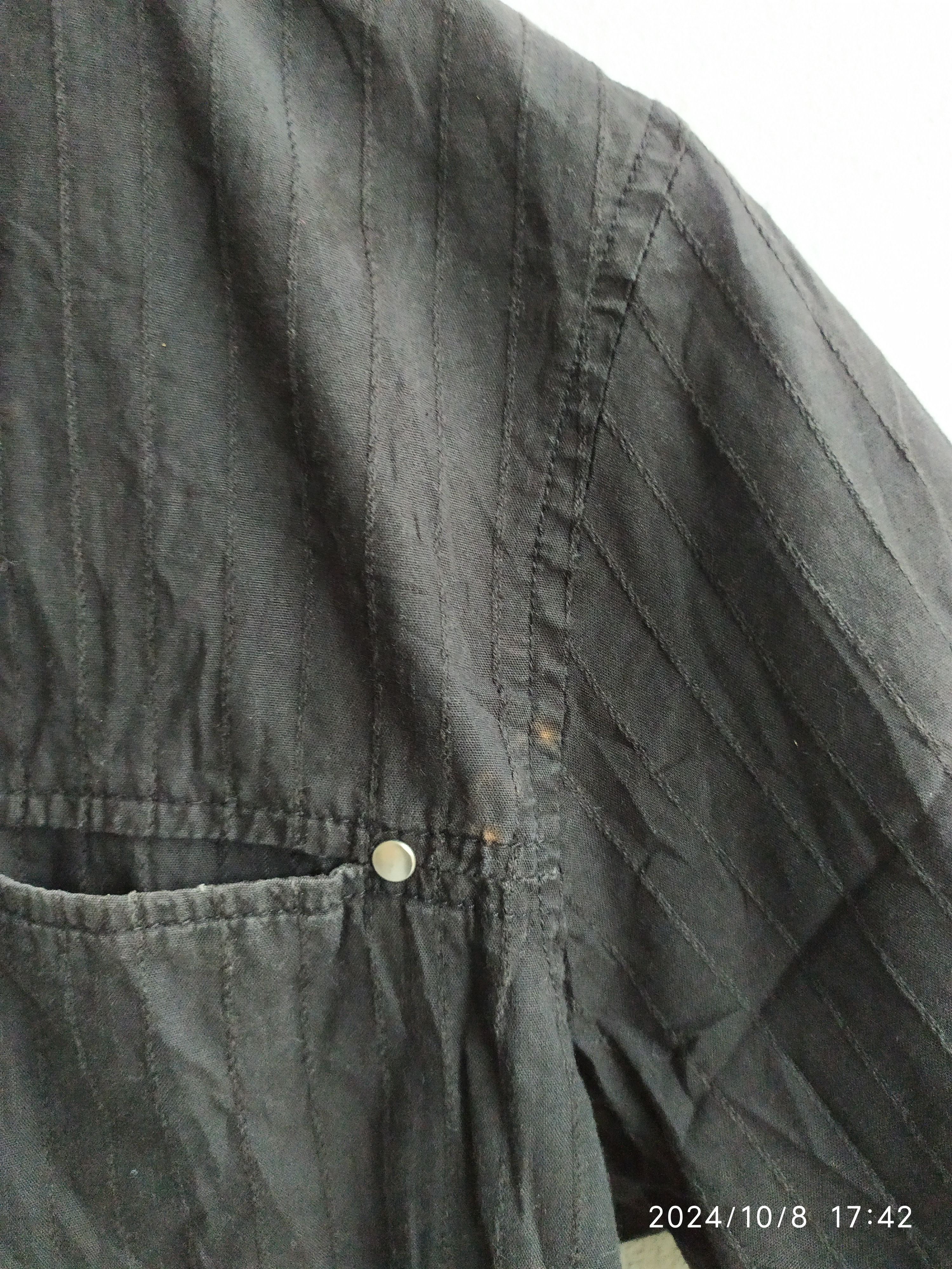 If Six Was Nine × Japanese Brand × KMRii Japanese Louis Chavlon Punk Gotchic Zipper Shirt Size US M / EU 48-50 / 2 - 5 Thumbnail