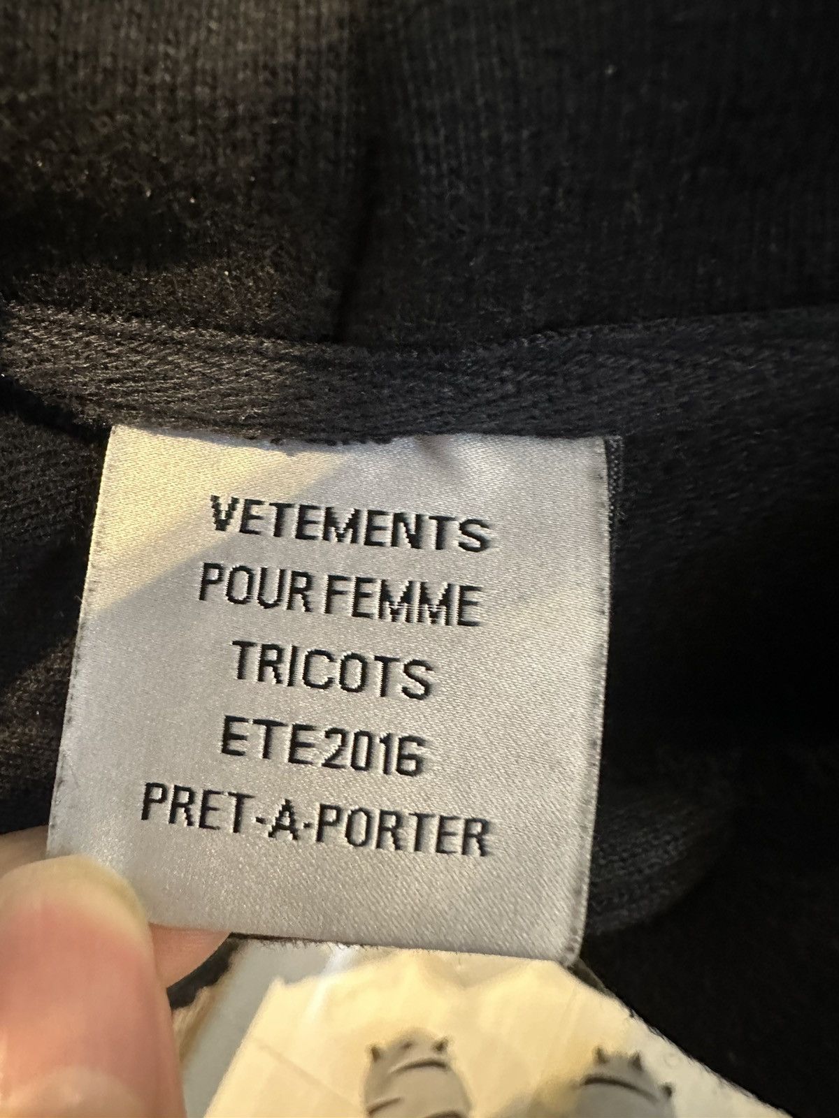 Vetements vetements definition hoodie Size US S / EU 44-46 / 1 - 4 Thumbnail