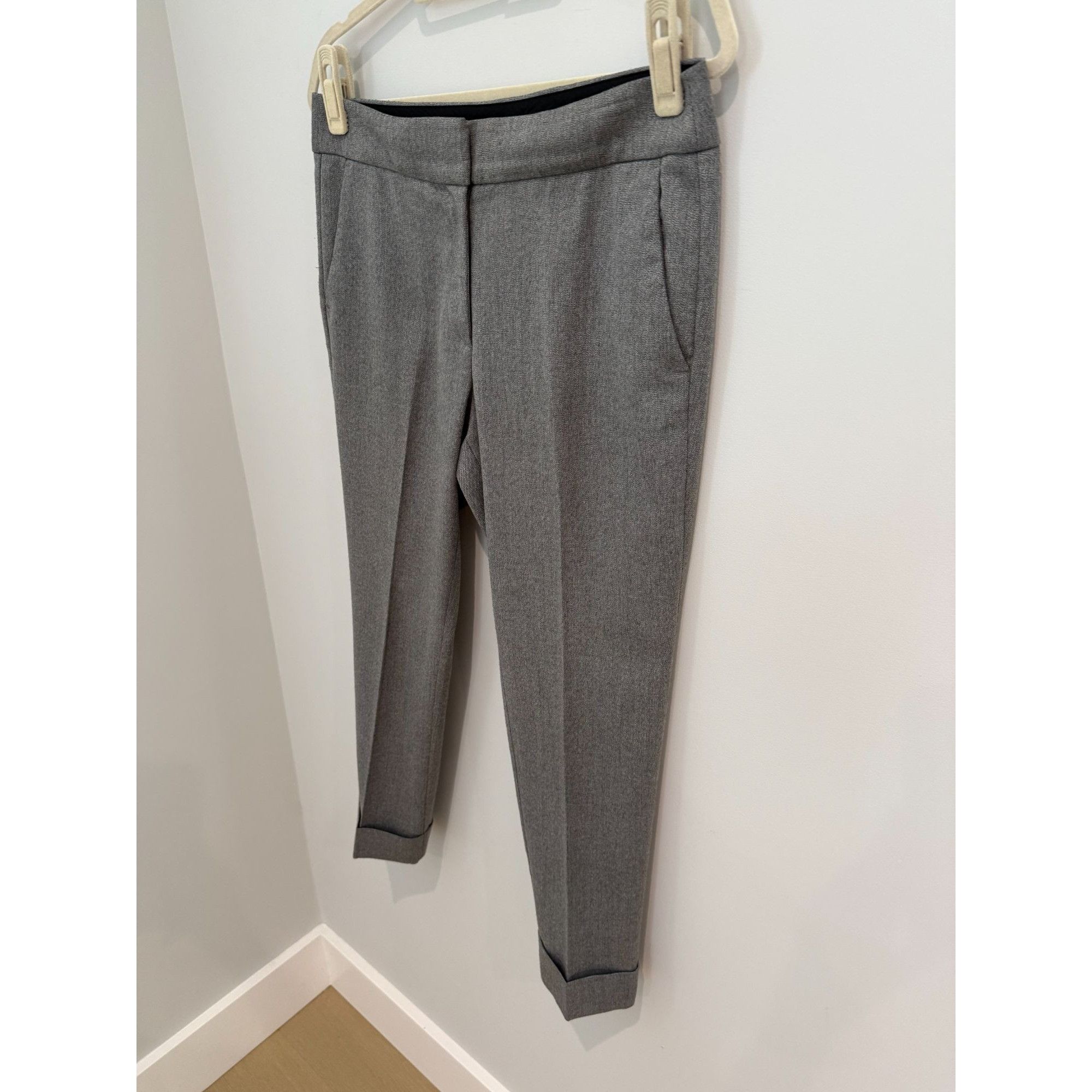 Ann Taylor Ann Taylor Loft Ankle Length Cuffed Pants, size 8 petite Size 26" / US 2 / IT 38 - 8 Thumbnail