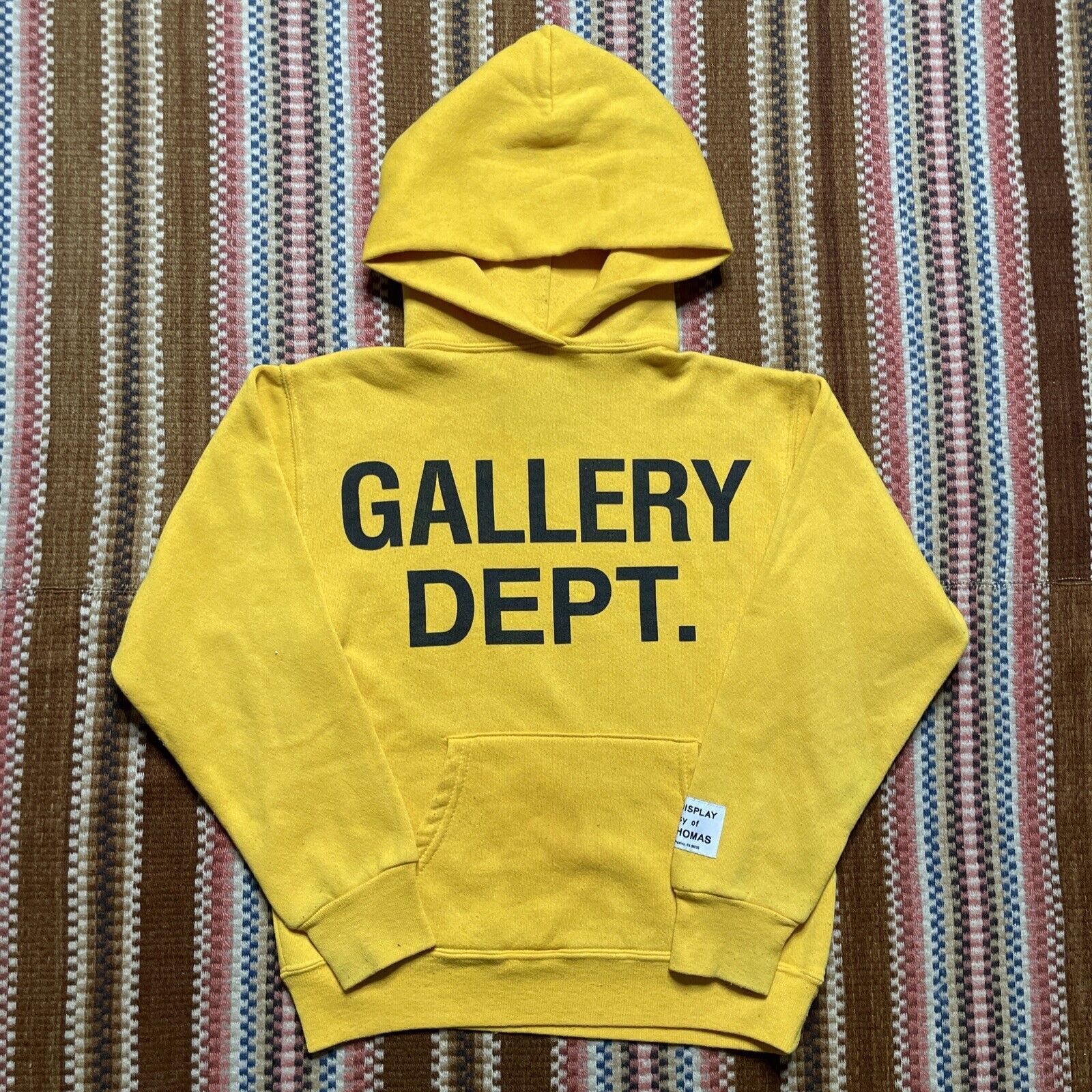 Streetwear Gallery Dept Logo Art on Display Josue Thomas Hoodie Grailed