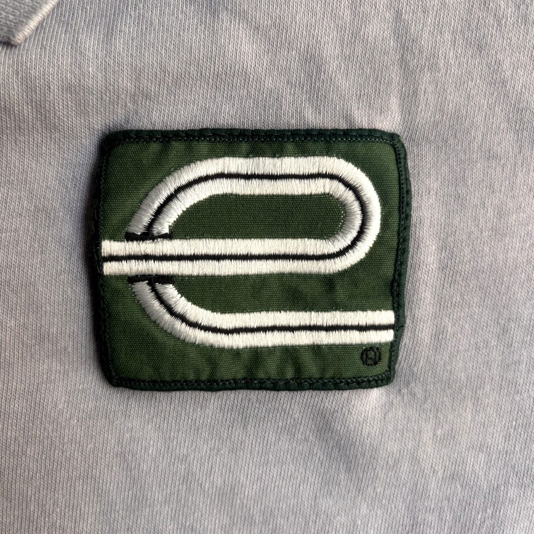 Vintage VINTAGE Angelica Uniform Group Polo Shirt Mens XL Gray Logo Patch Work Made USA Size US XL / EU 56 / 4 - 2 Thumbnail